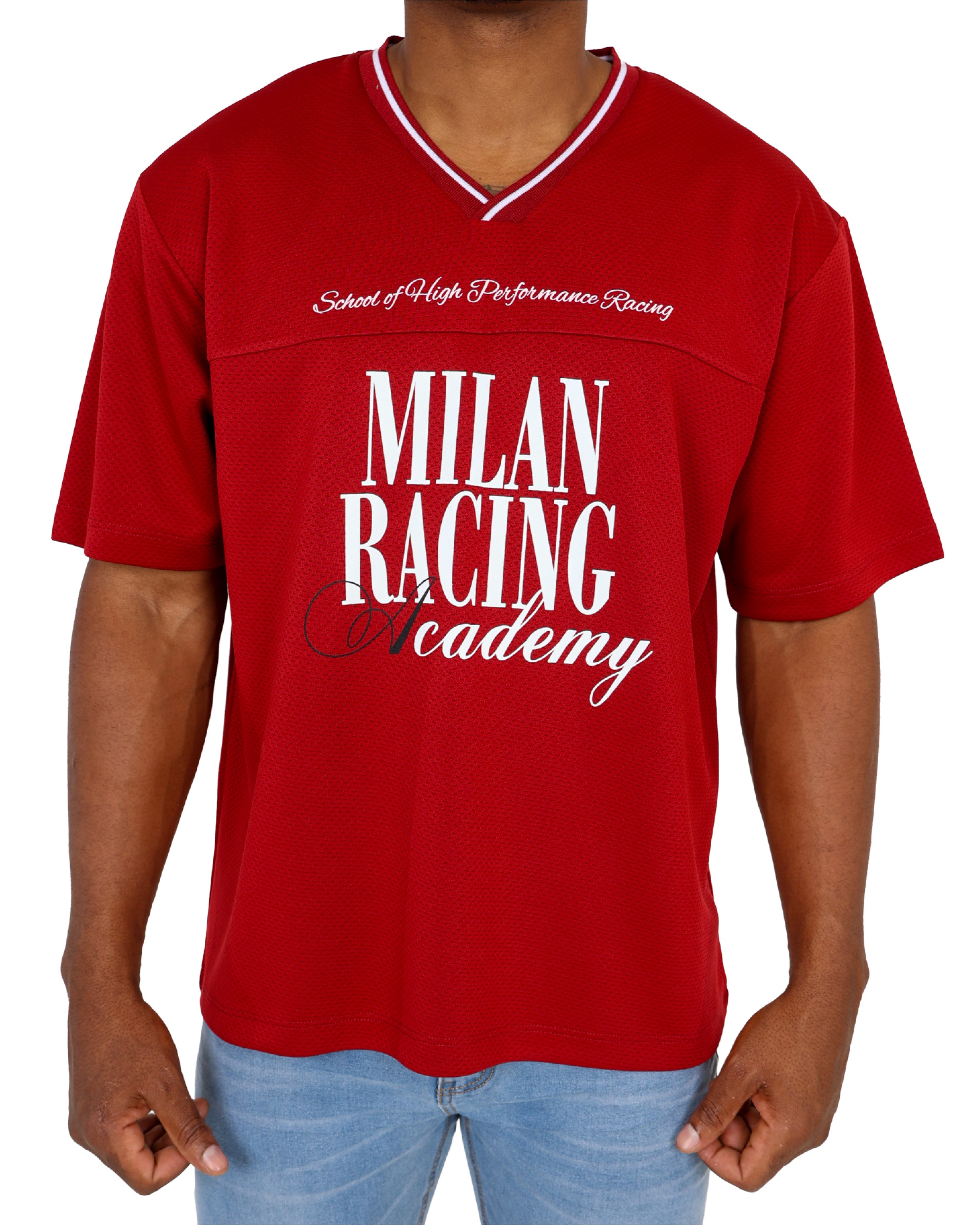 Milan Racing Short Sleeve Baseball T-Shirt