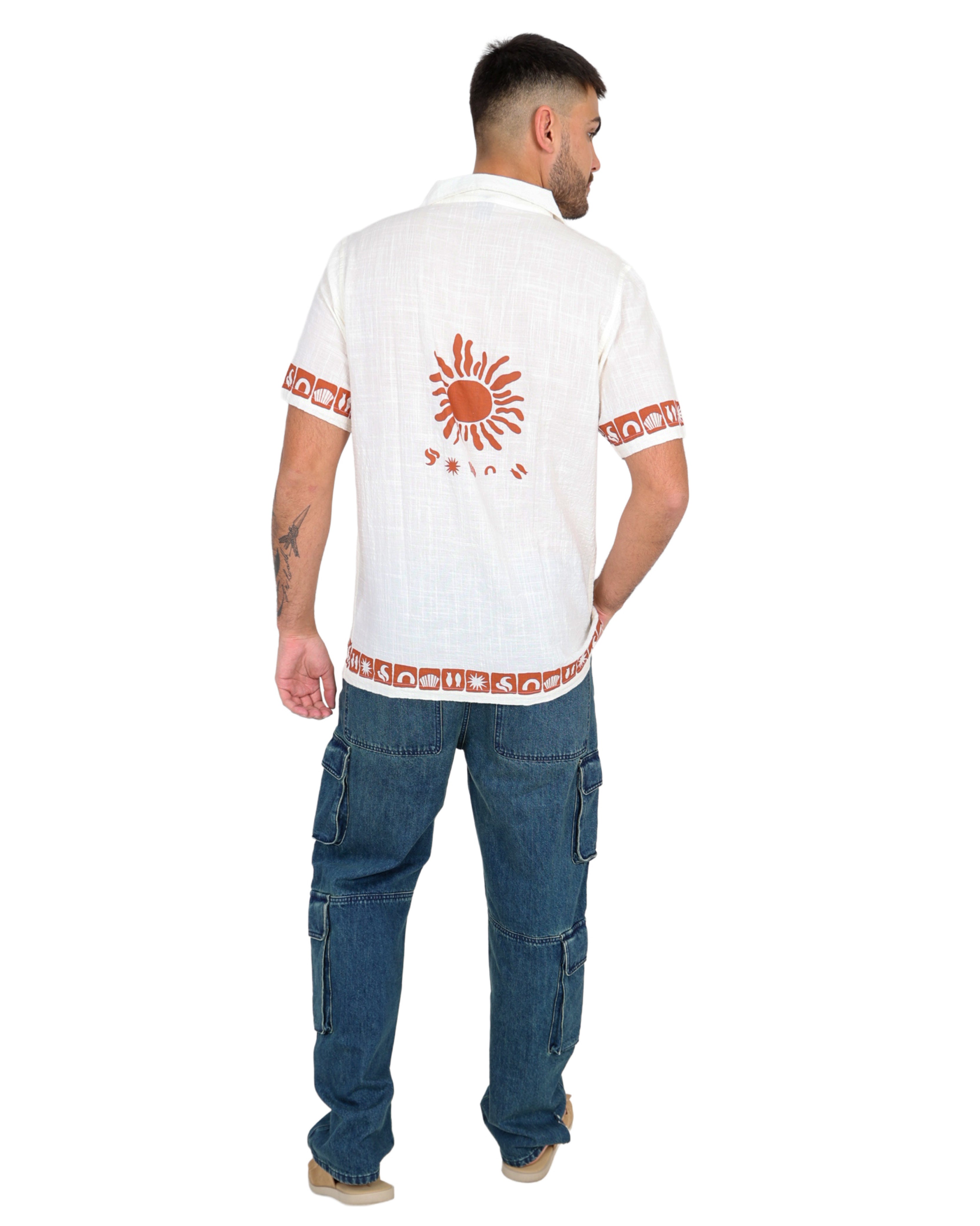 Dark Indigo Multi Pocket Relaxed Fit Jeans