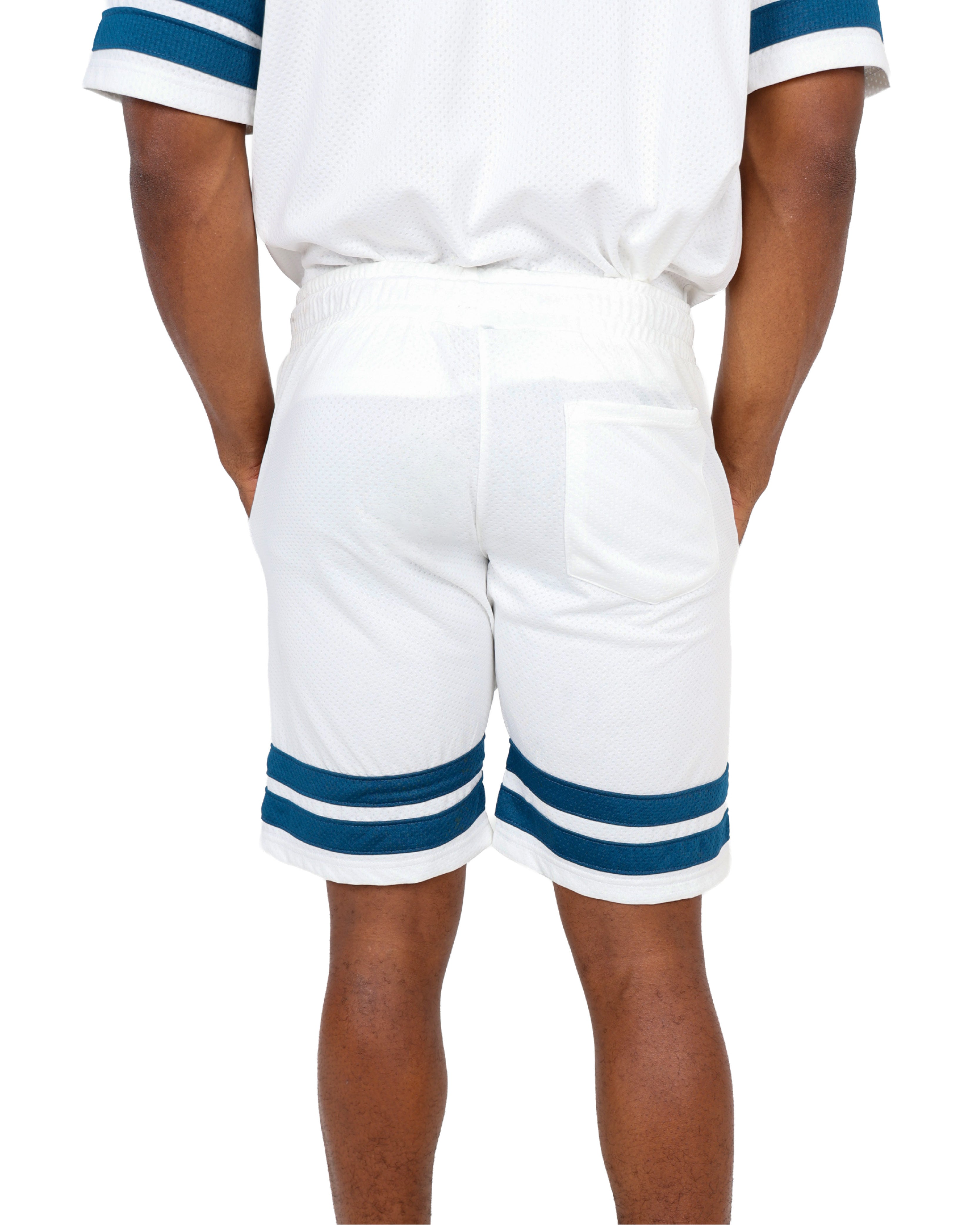 Cream Chicago Baseball Shorts