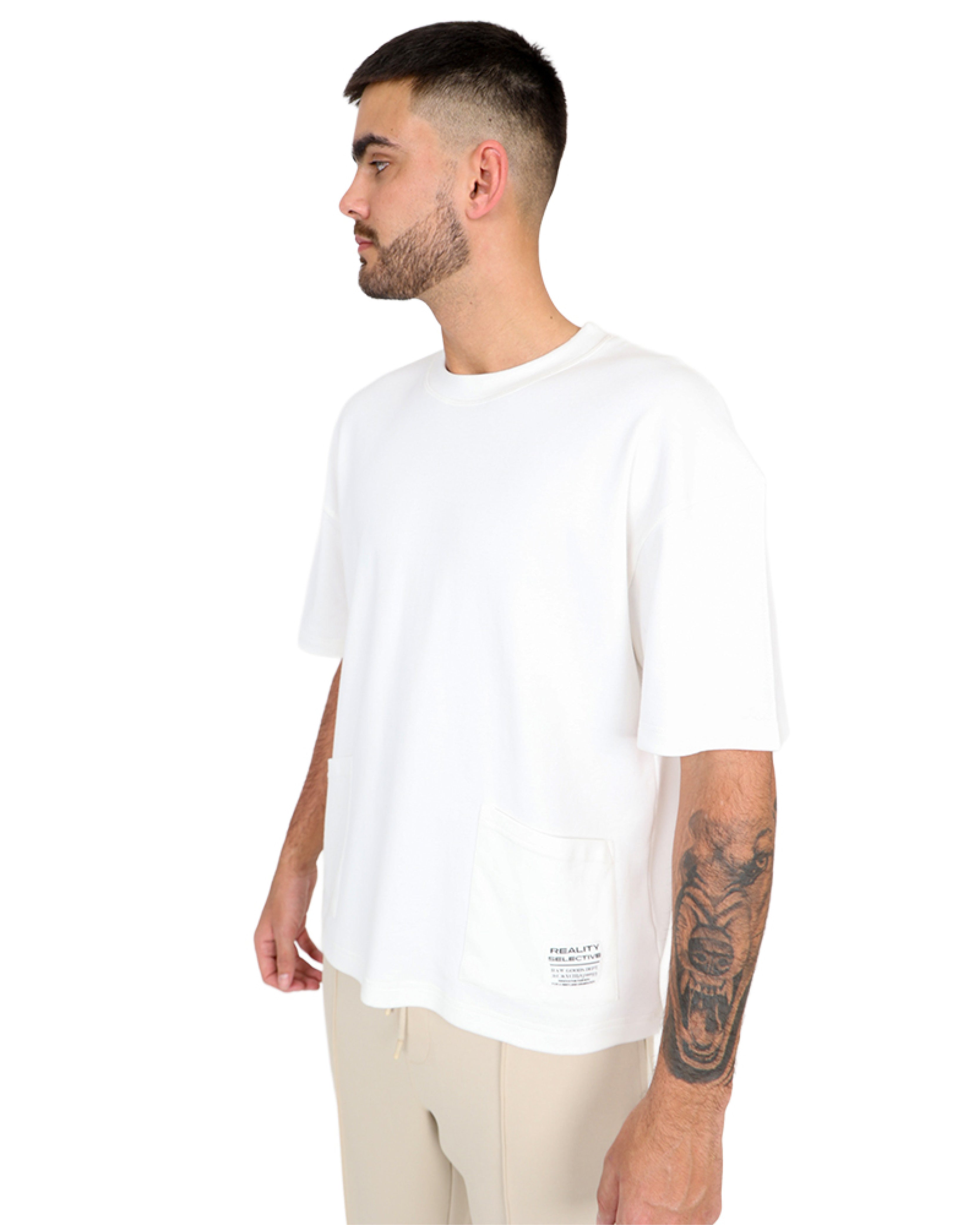 Pocket Detail Relaxed Fit T-Shirt