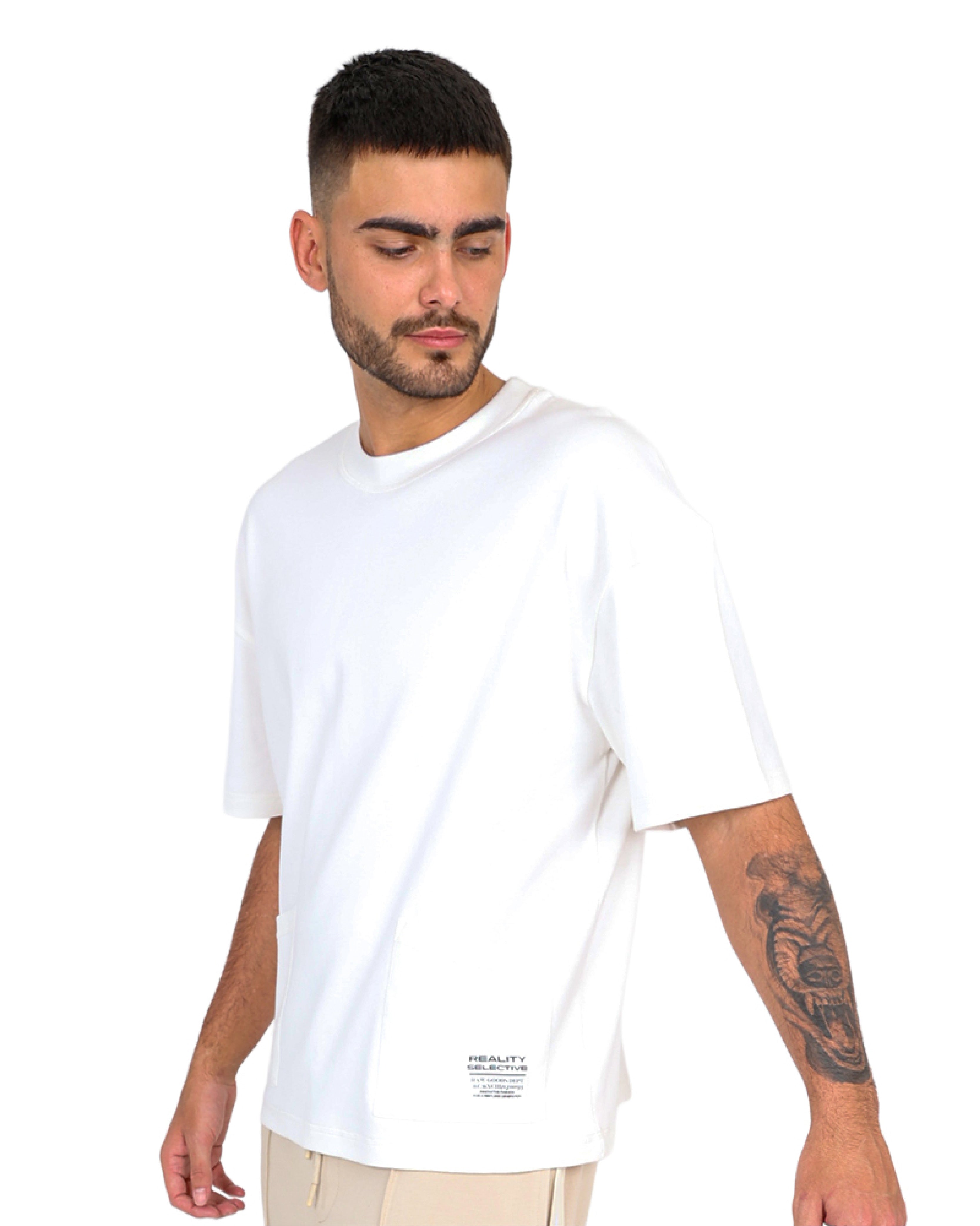 Pocket Detail Relaxed Fit T-Shirt