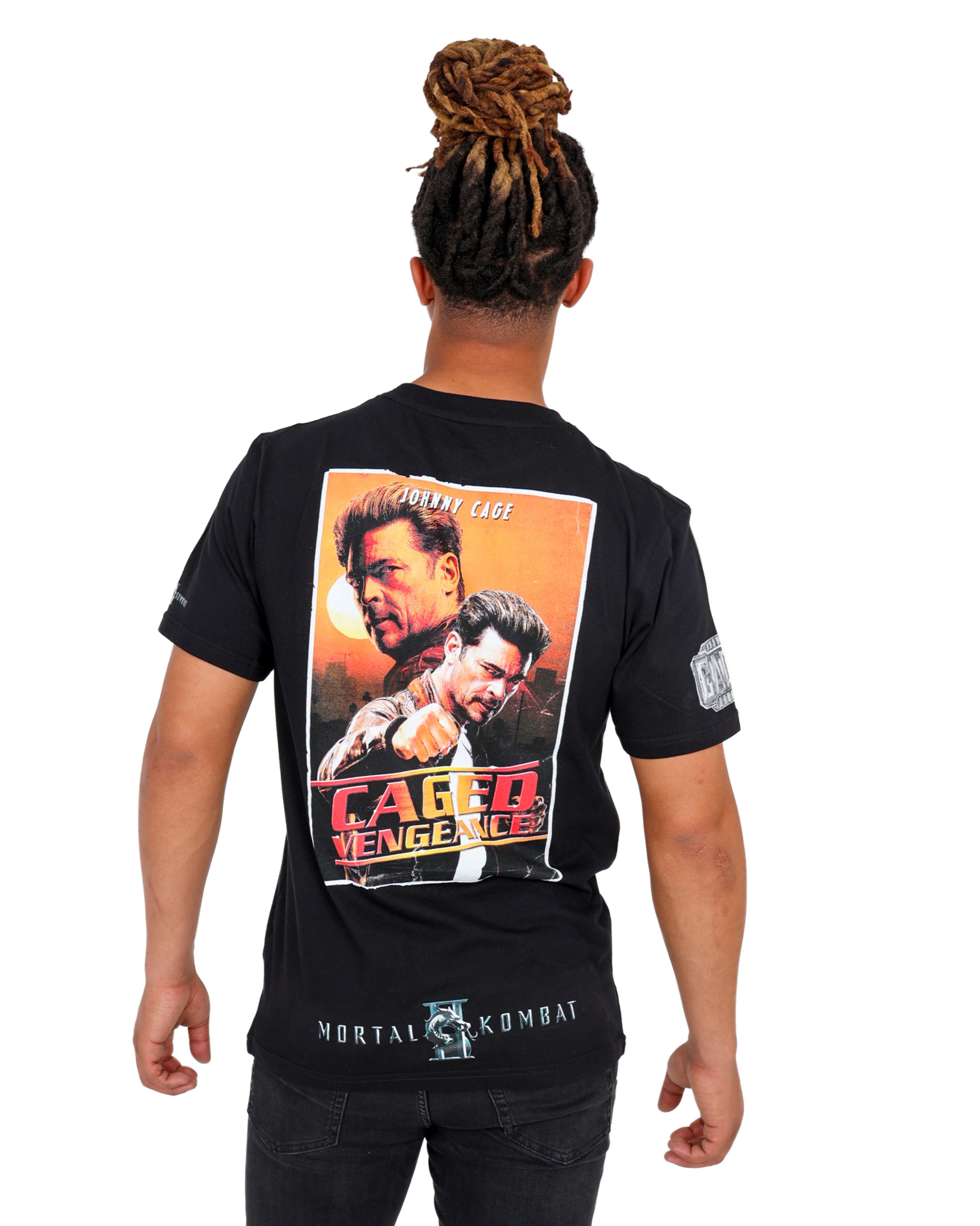 Mortal Kombat II - Johnny Cage Vengeance Graphic T-Shirt
