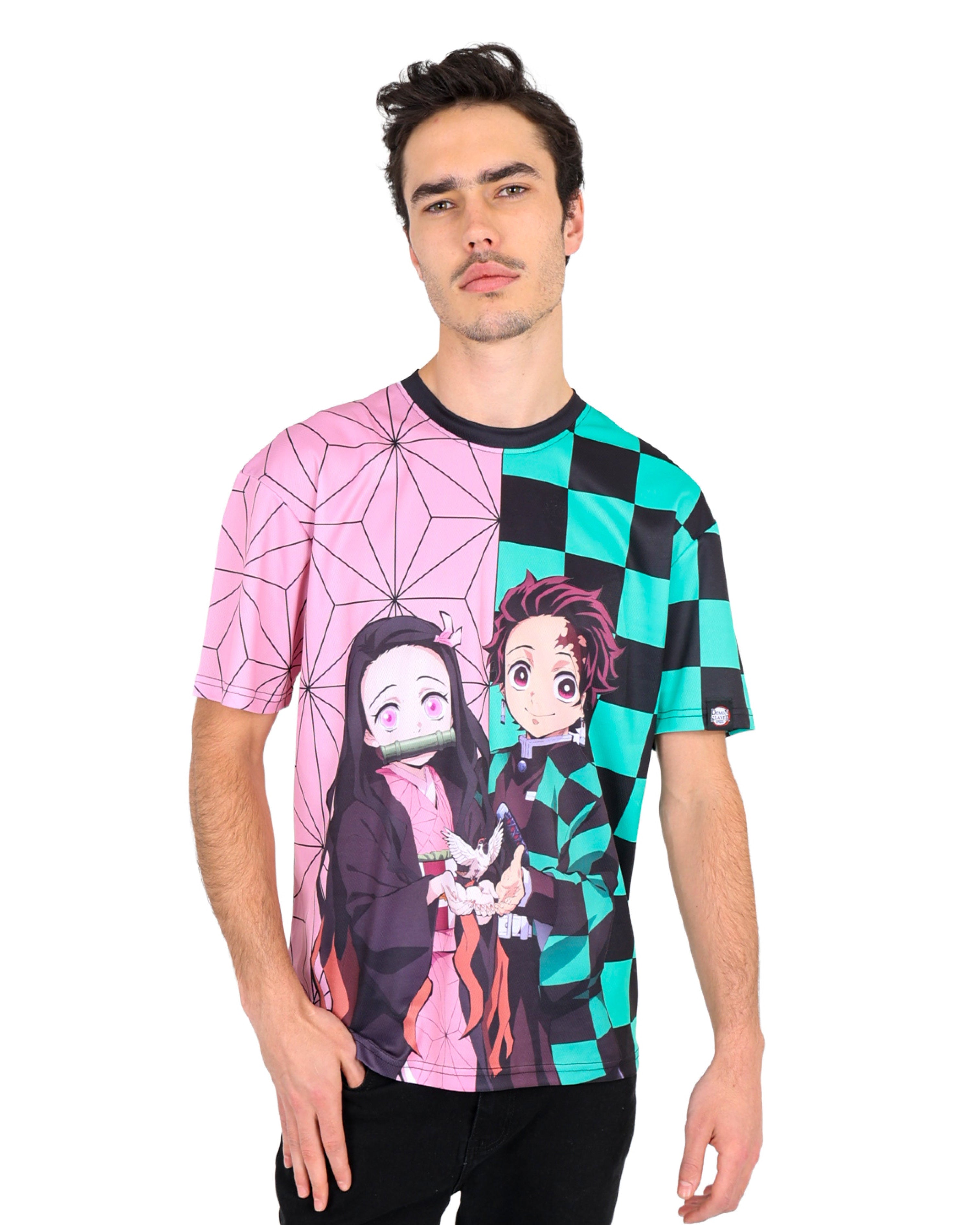 Demon Slayer Nezuko & Tanjiro Short Sleeve T-Shirt