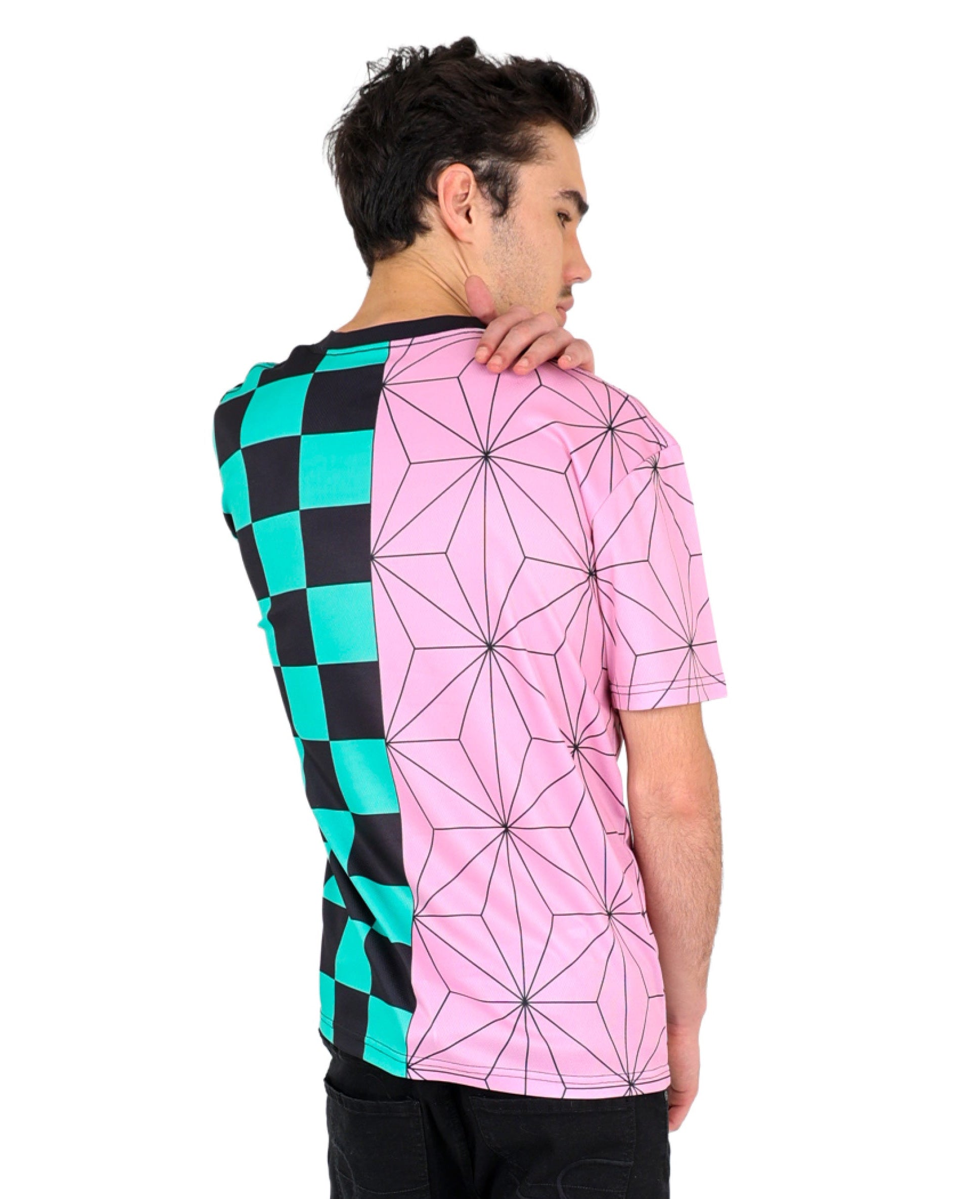 Demon Slayer Nezuko & Tanjiro Short Sleeve T-Shirt+ FREE Nezuko Standee