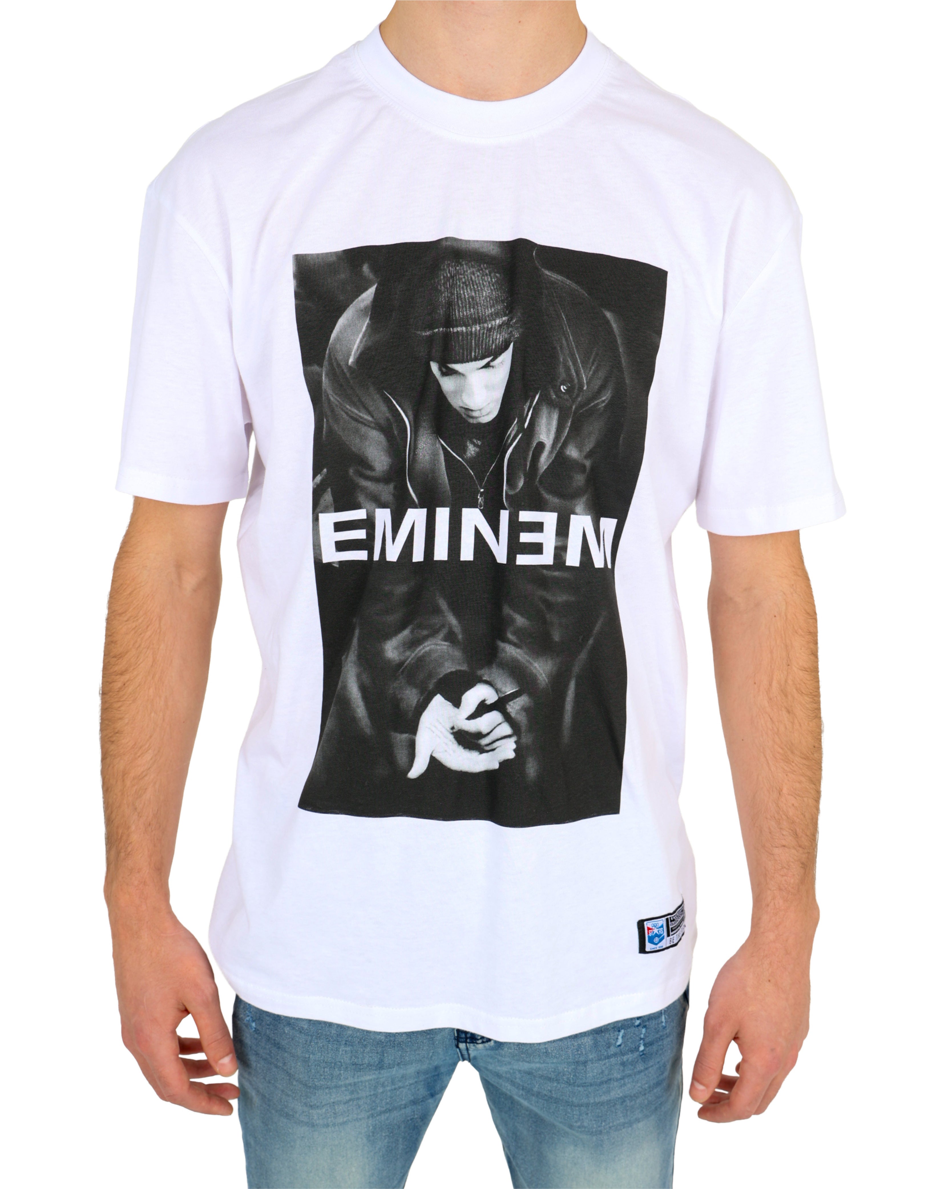 Eminem Rapper White T-Shirt