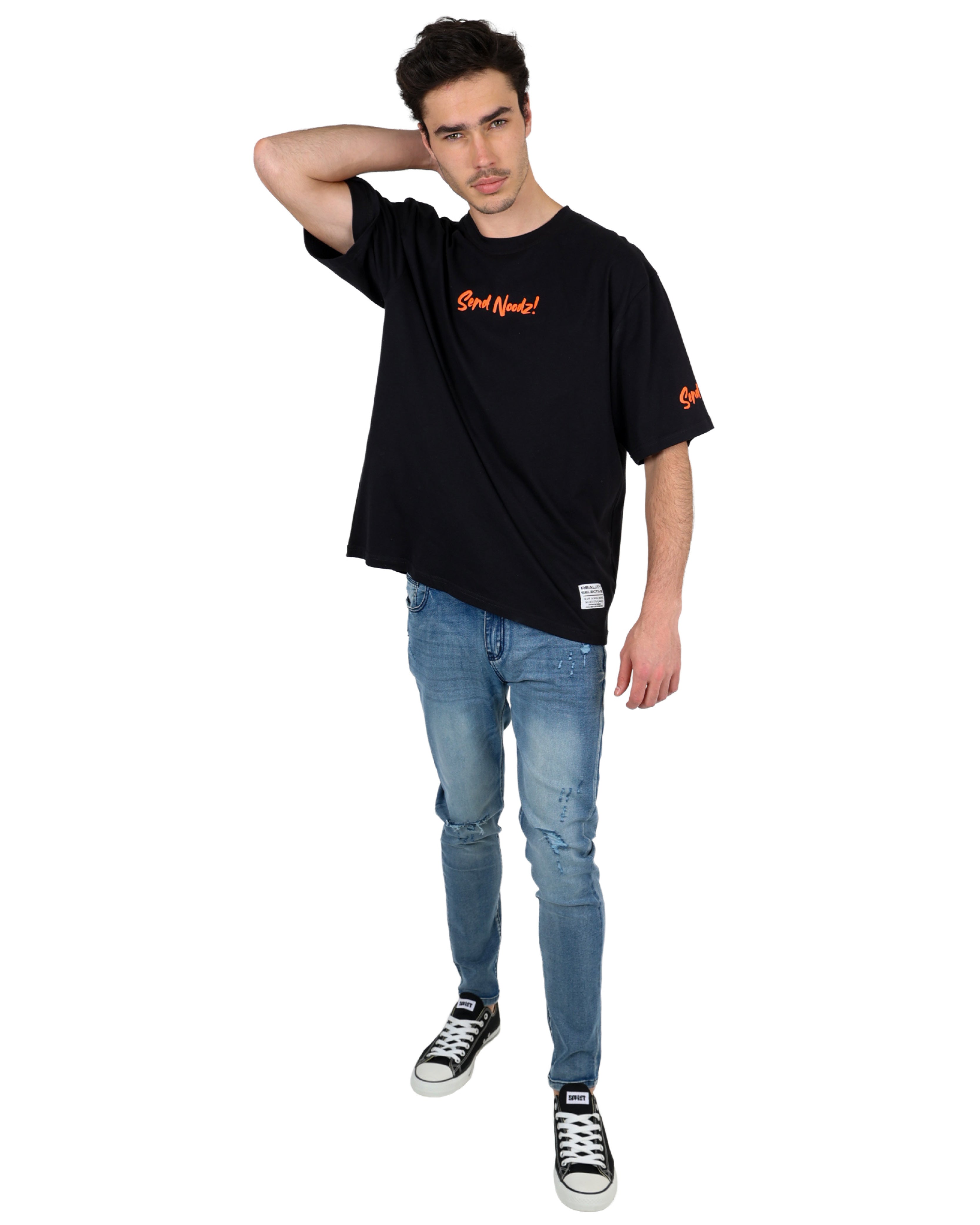 Ramen Graphic Print Short Sleeve T-Shirt