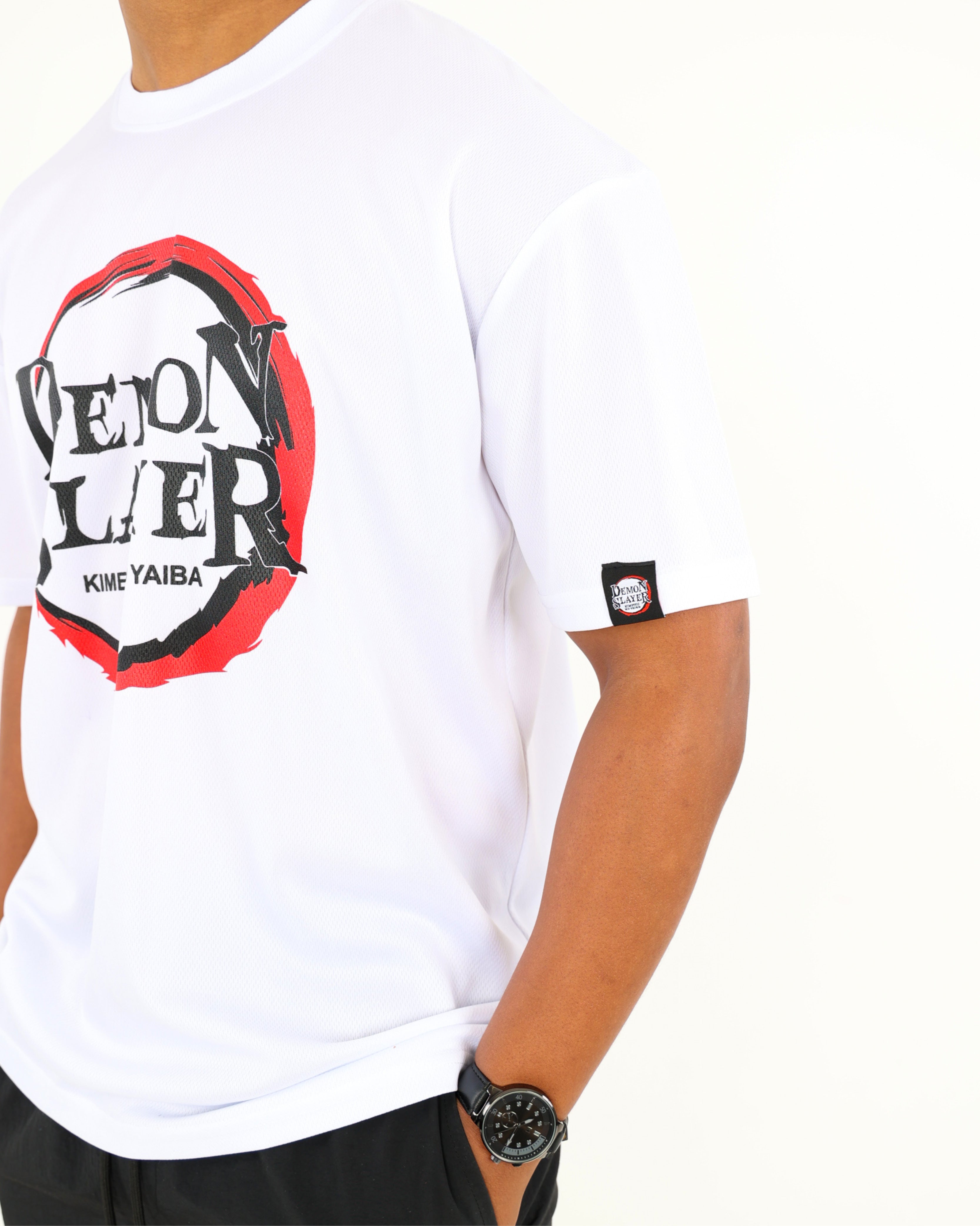 Demon Slayer Logo T-Shirt + FREE Tanjiro Standee & Keyring