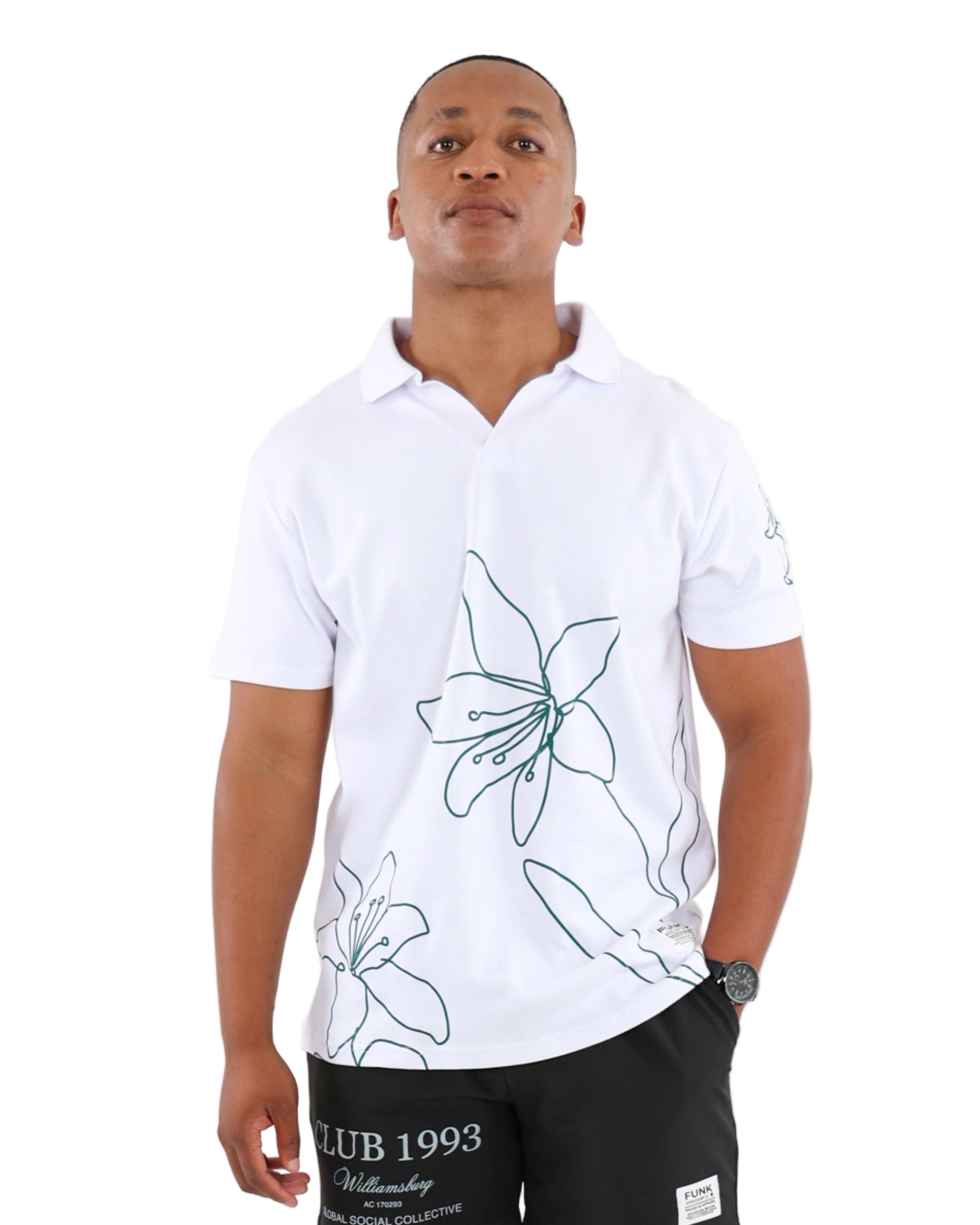 Funk Short Sleeve Club 1993 Orchid Golfer