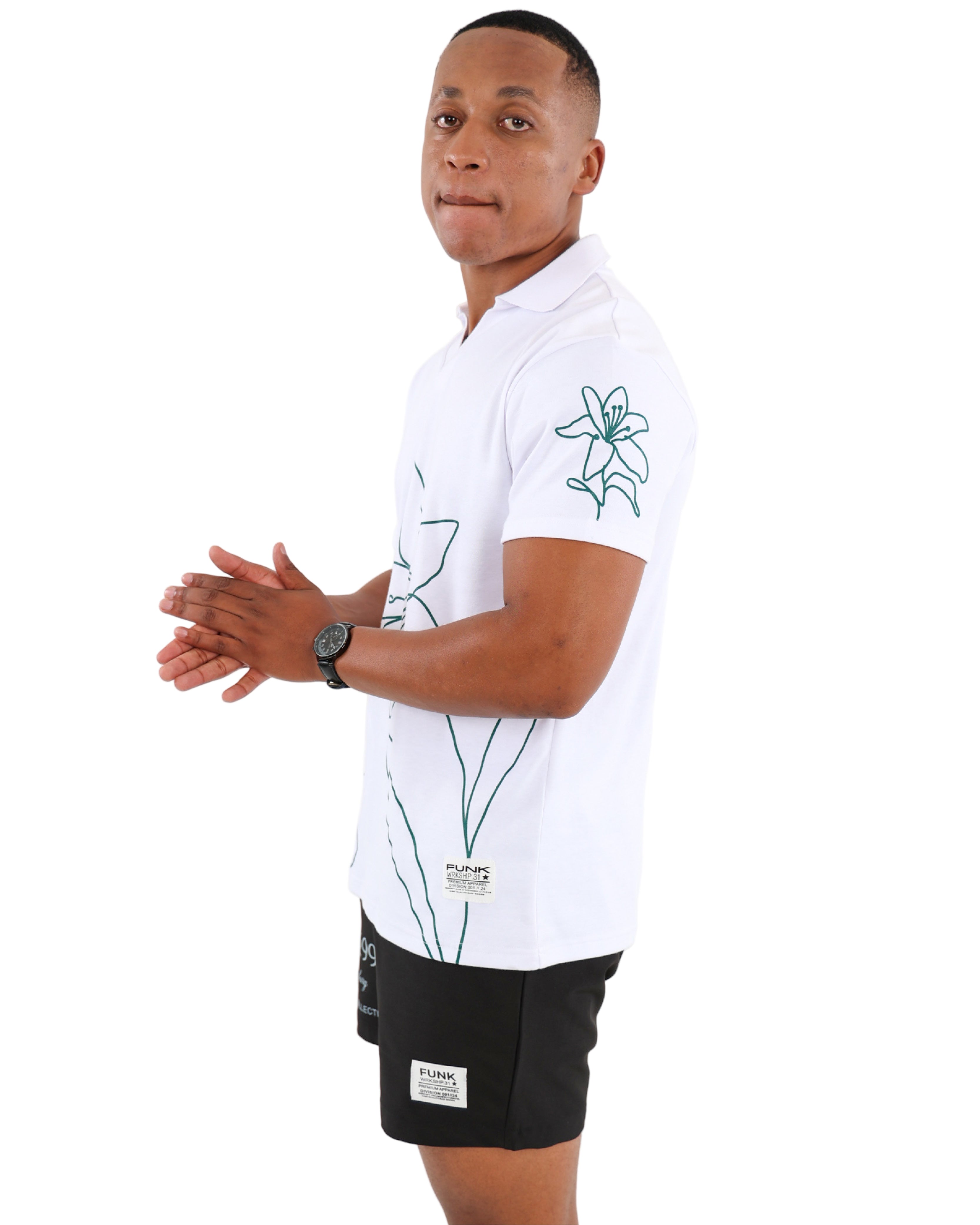 Funk Short Sleeve Club 1993 Orchid Golfer