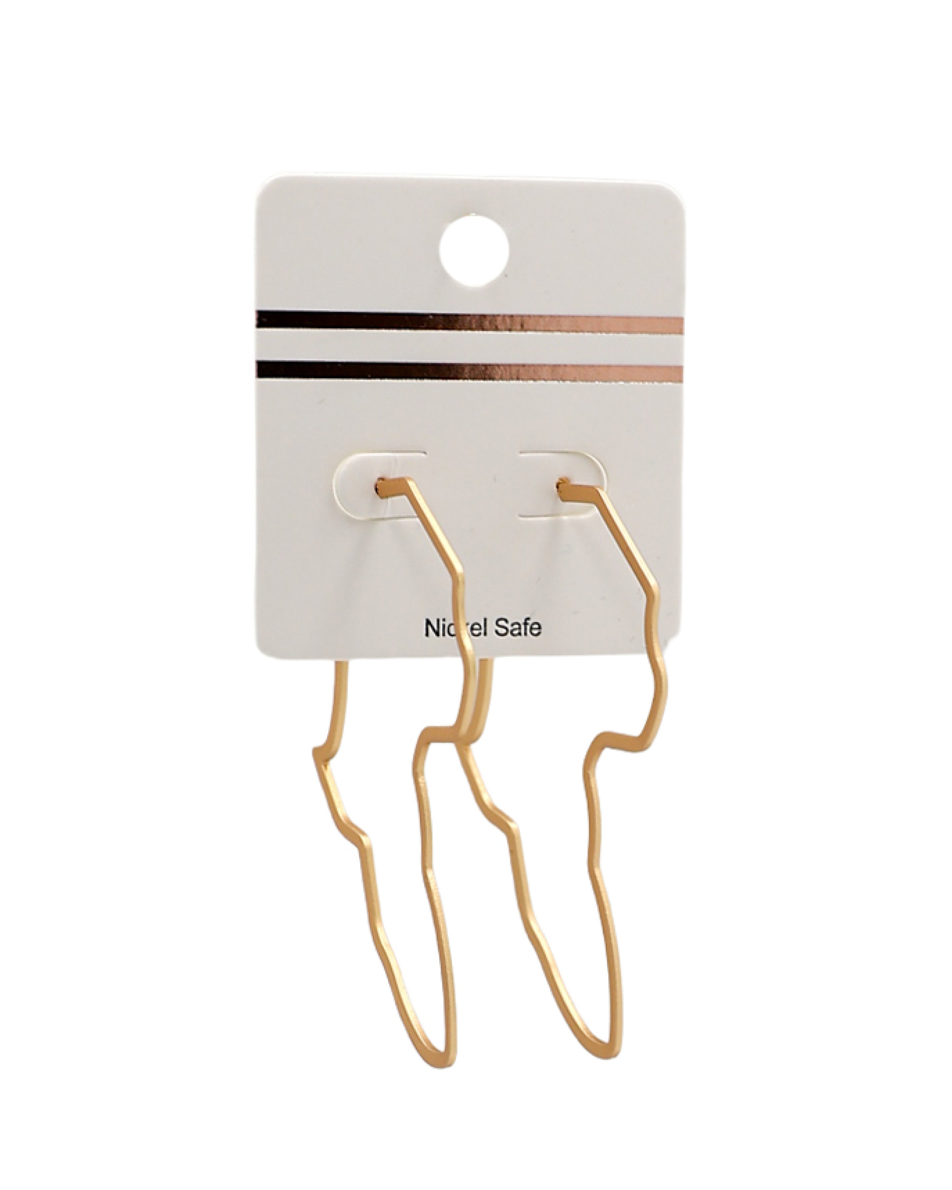 Africa Hoop Earrings