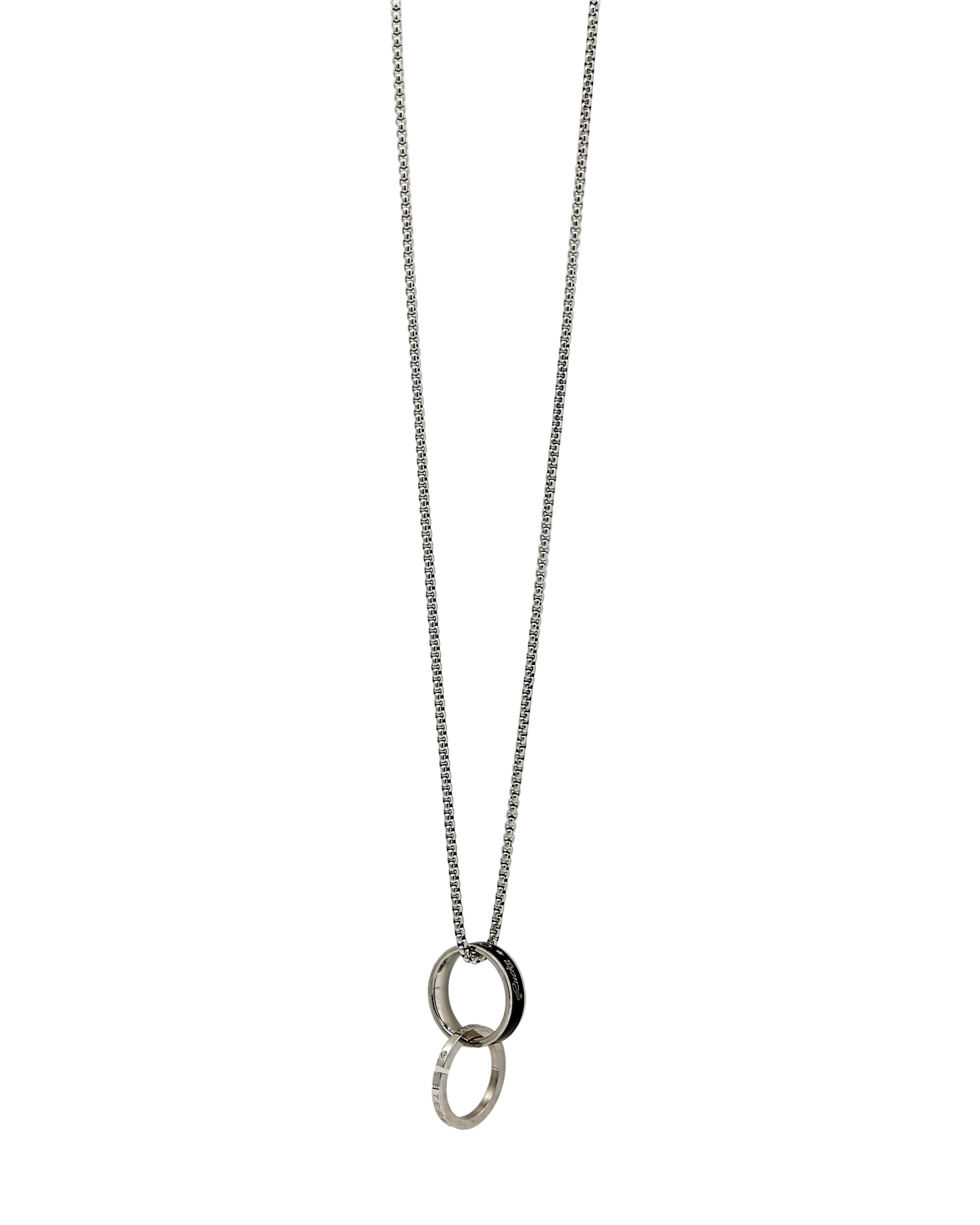 Men's Gyro Ring Necklace