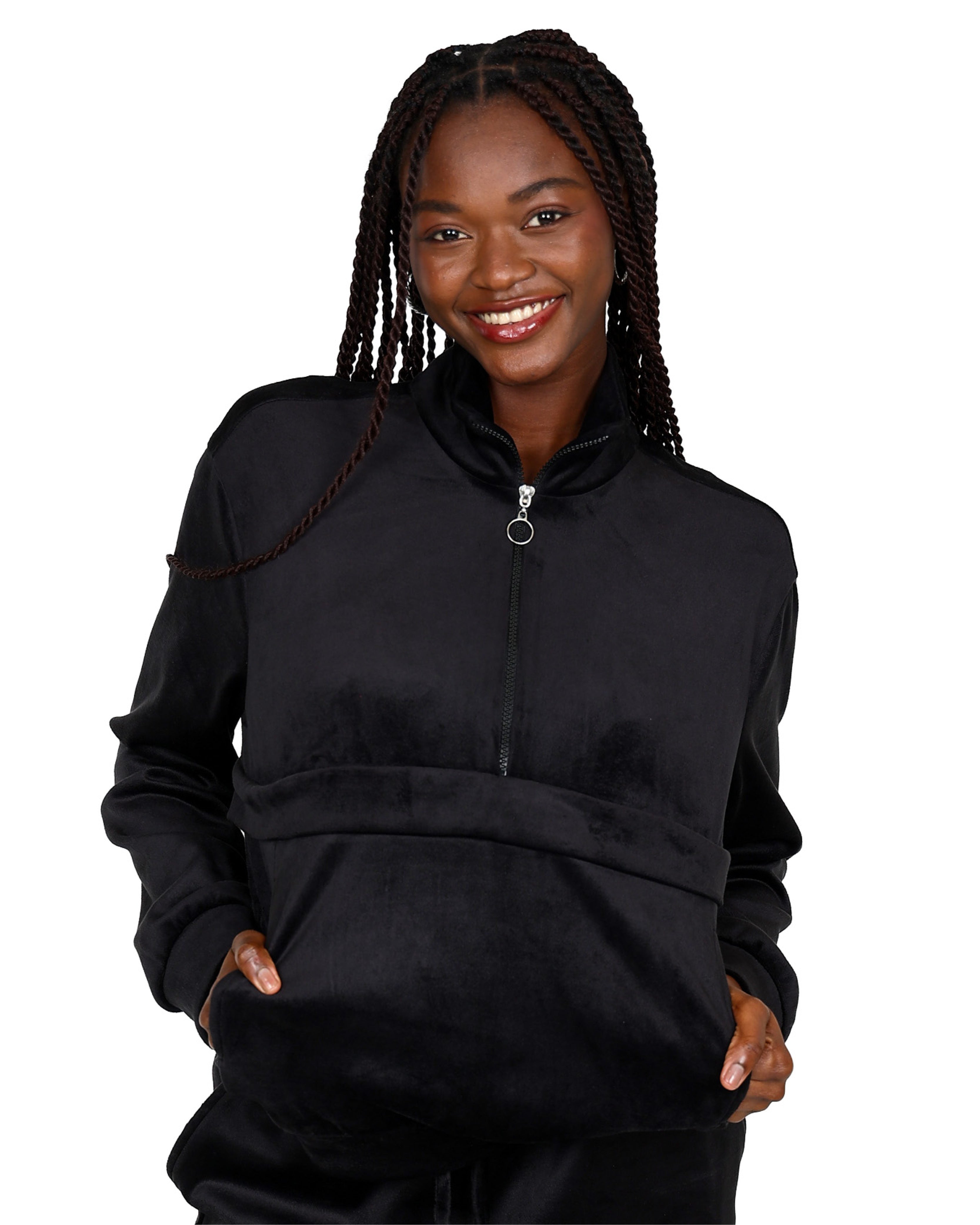 Velvet 1/4 Zip Active Top