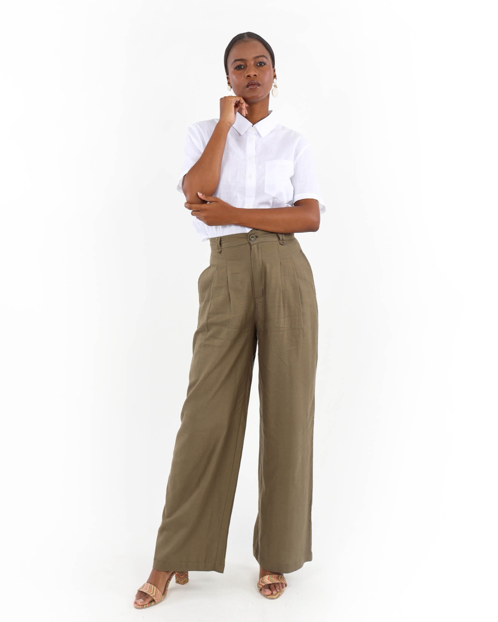 The Amara Air-Spun Cotton Shirt