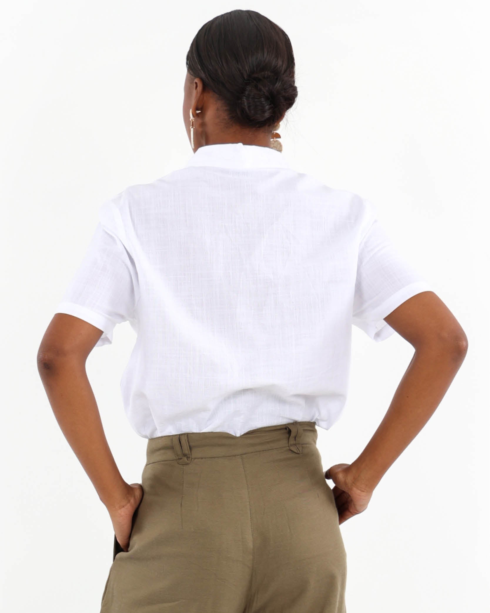The Amara Air-Spun Cotton Shirt