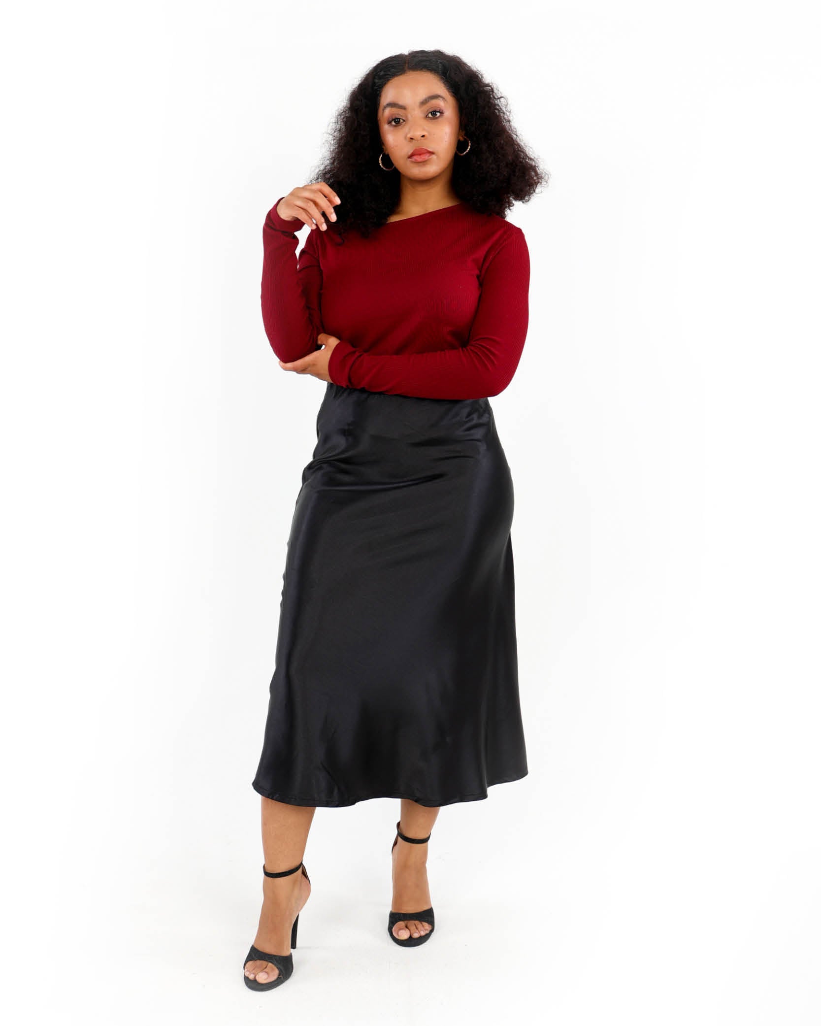 Off The Shoulder Side Ruched Top