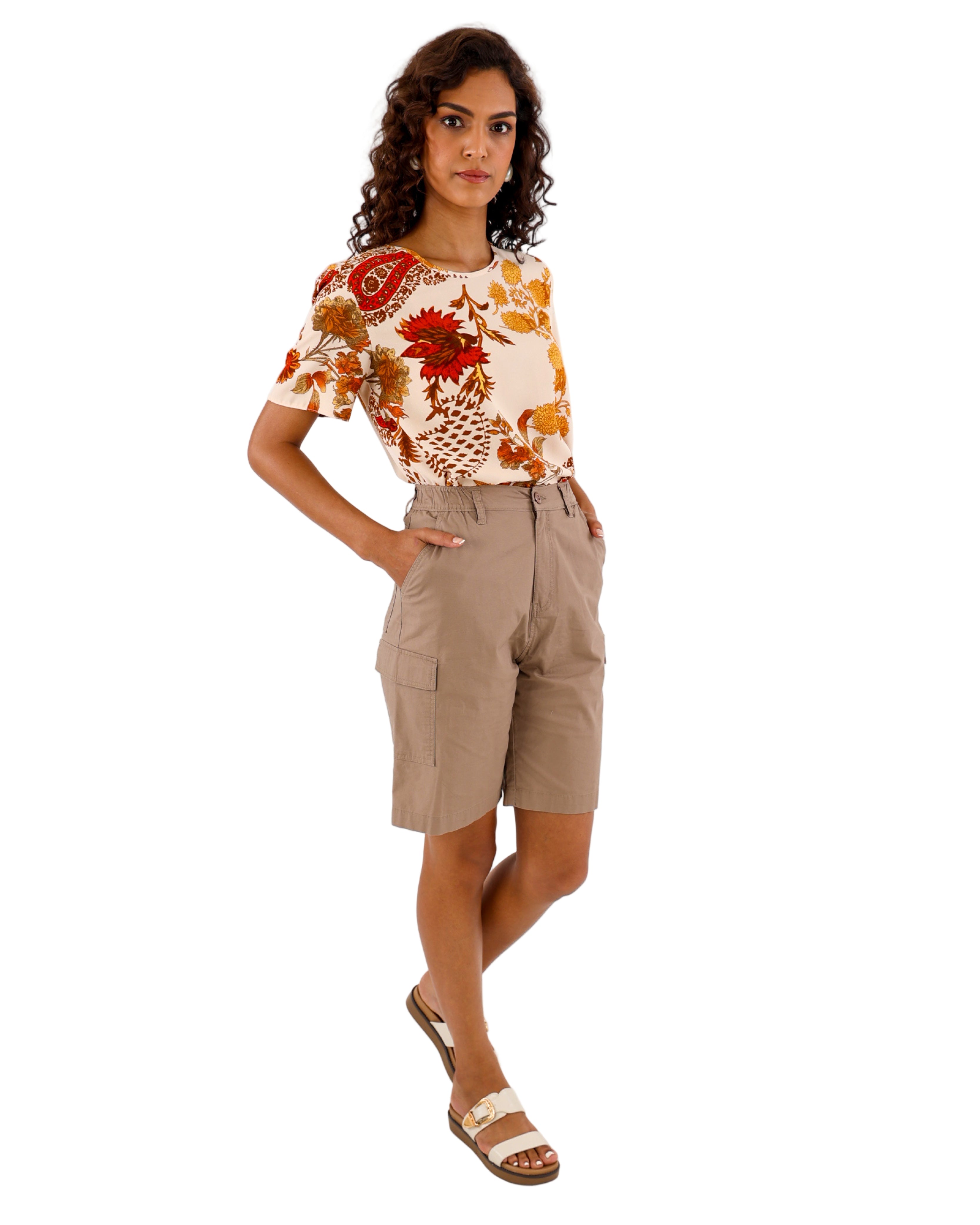 Utility Bermuda Shorts