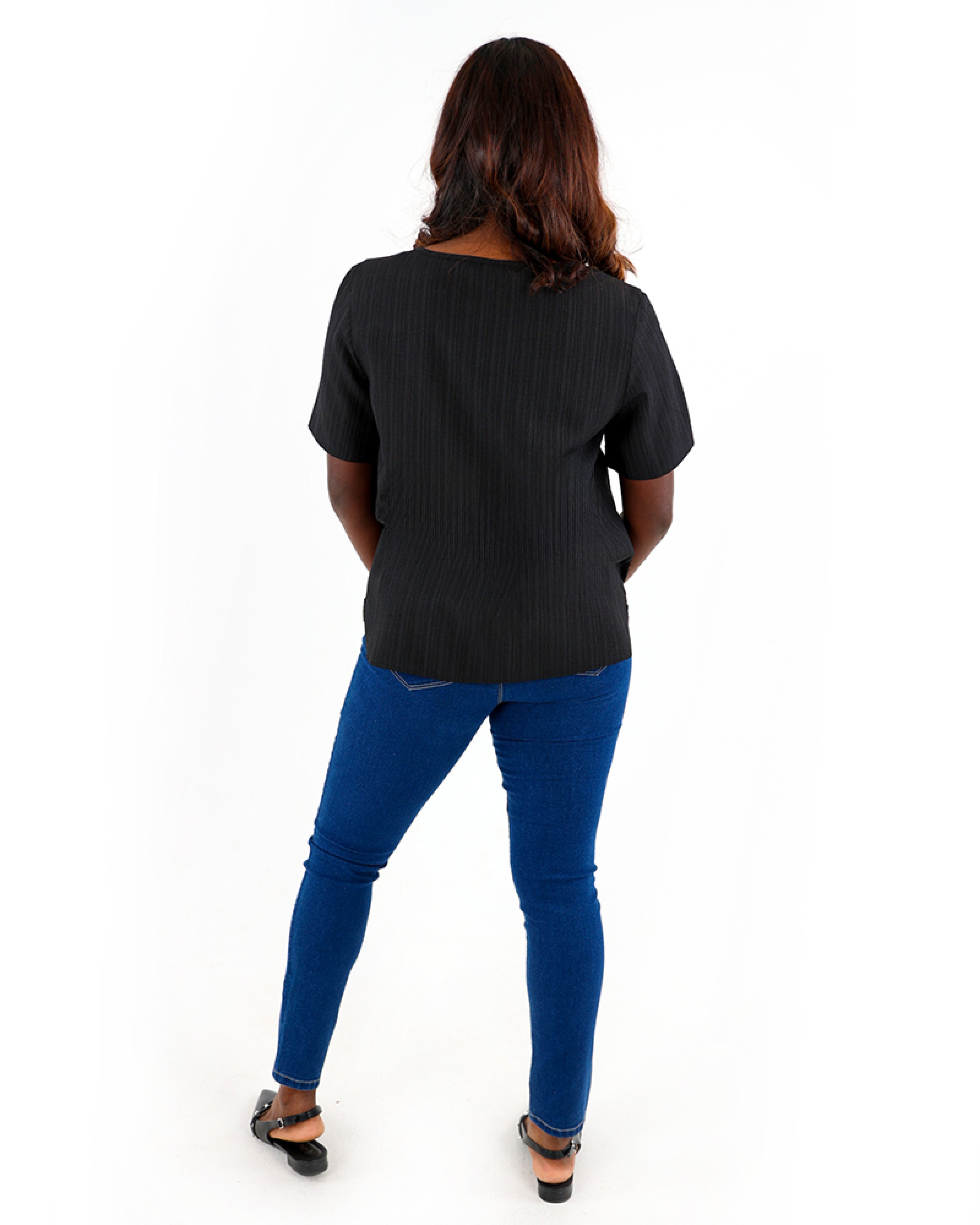 Dark Indigo Tube Skinny Jeans