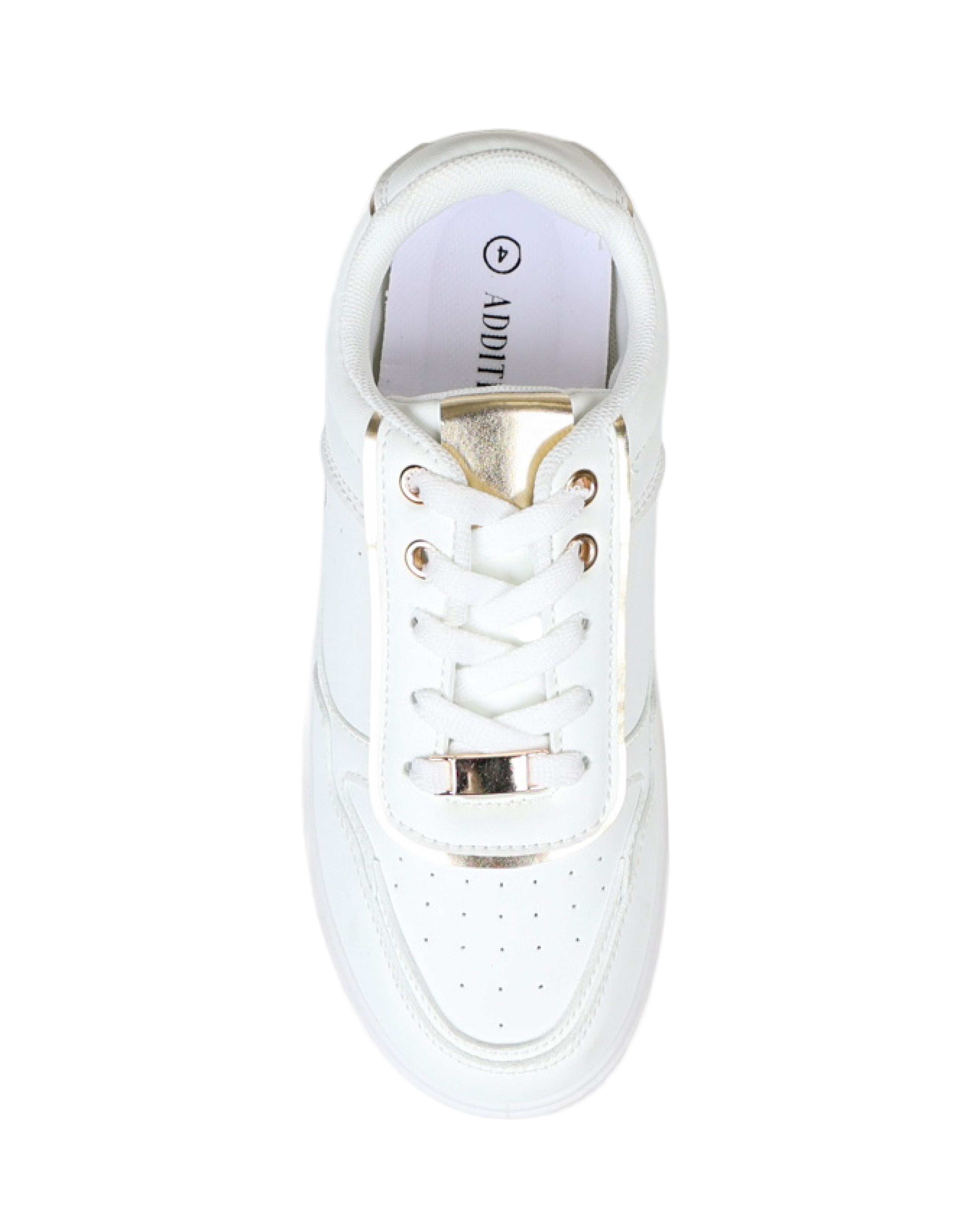 Metallic Detail Colour Block Platform Sneaker