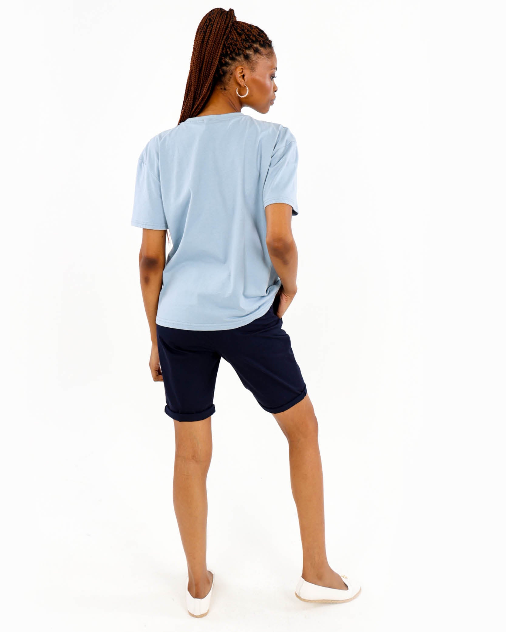 Belted Chino Bermuda Shorts