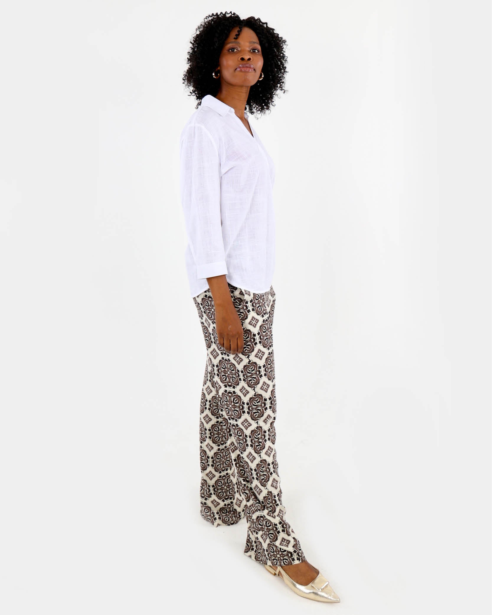 Mosaic Palazzo Pants