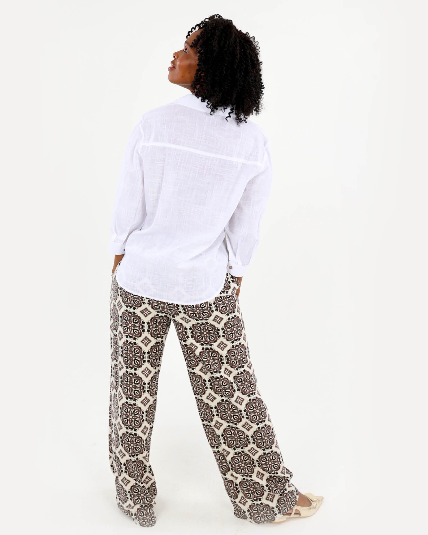 Mosaic Palazzo Pants