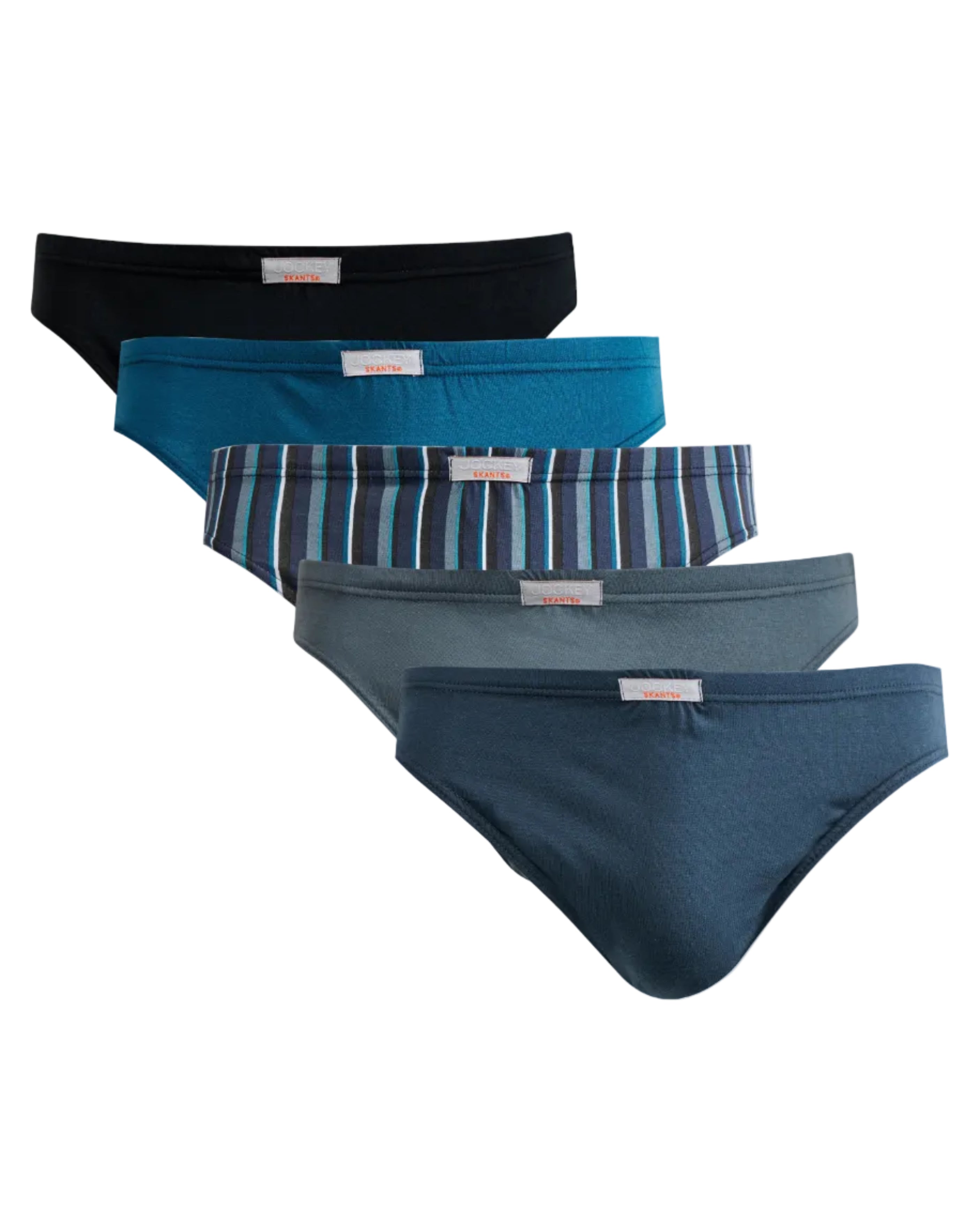 Jockey® 5 Pack Cotton Skants