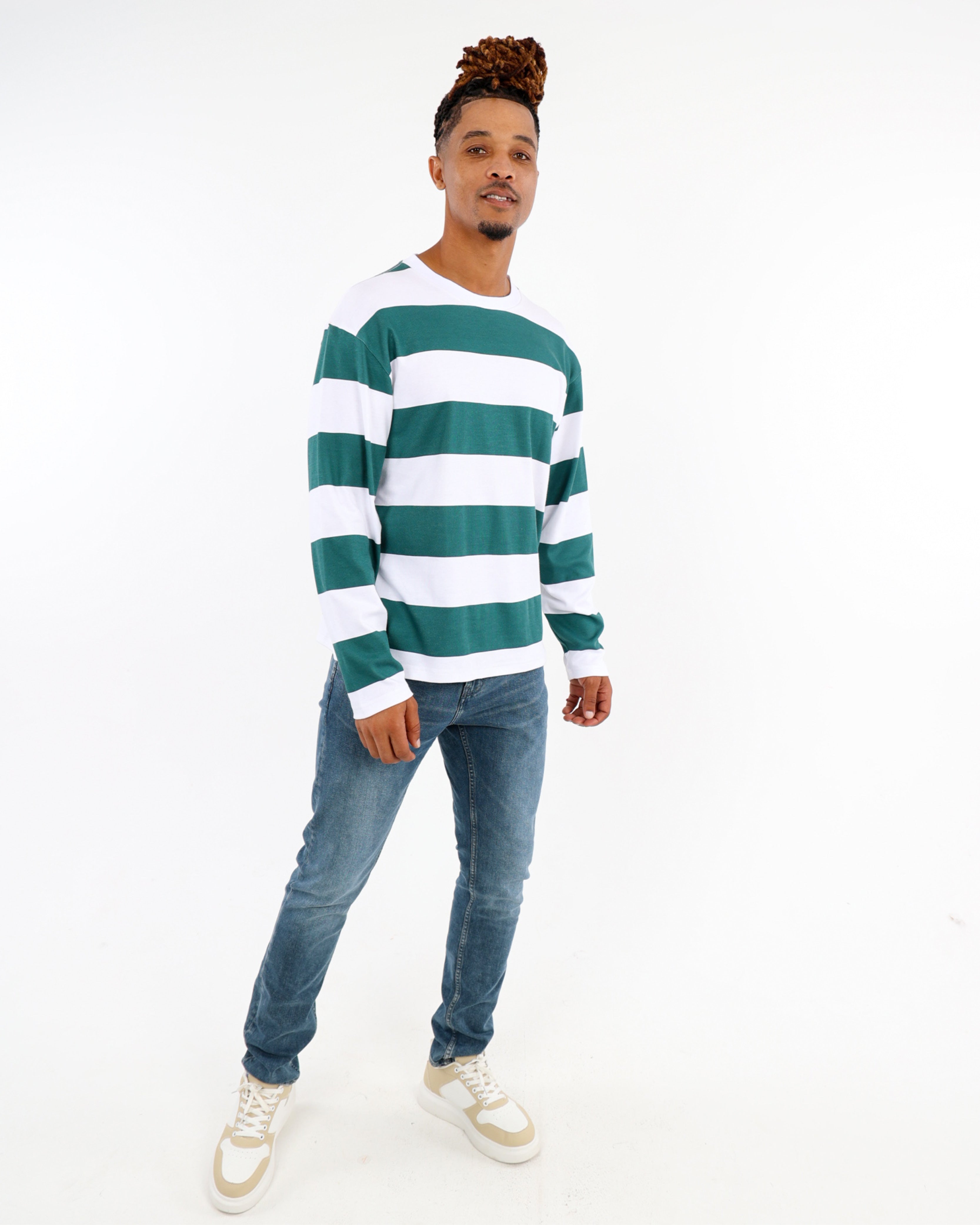 Striped Track Top