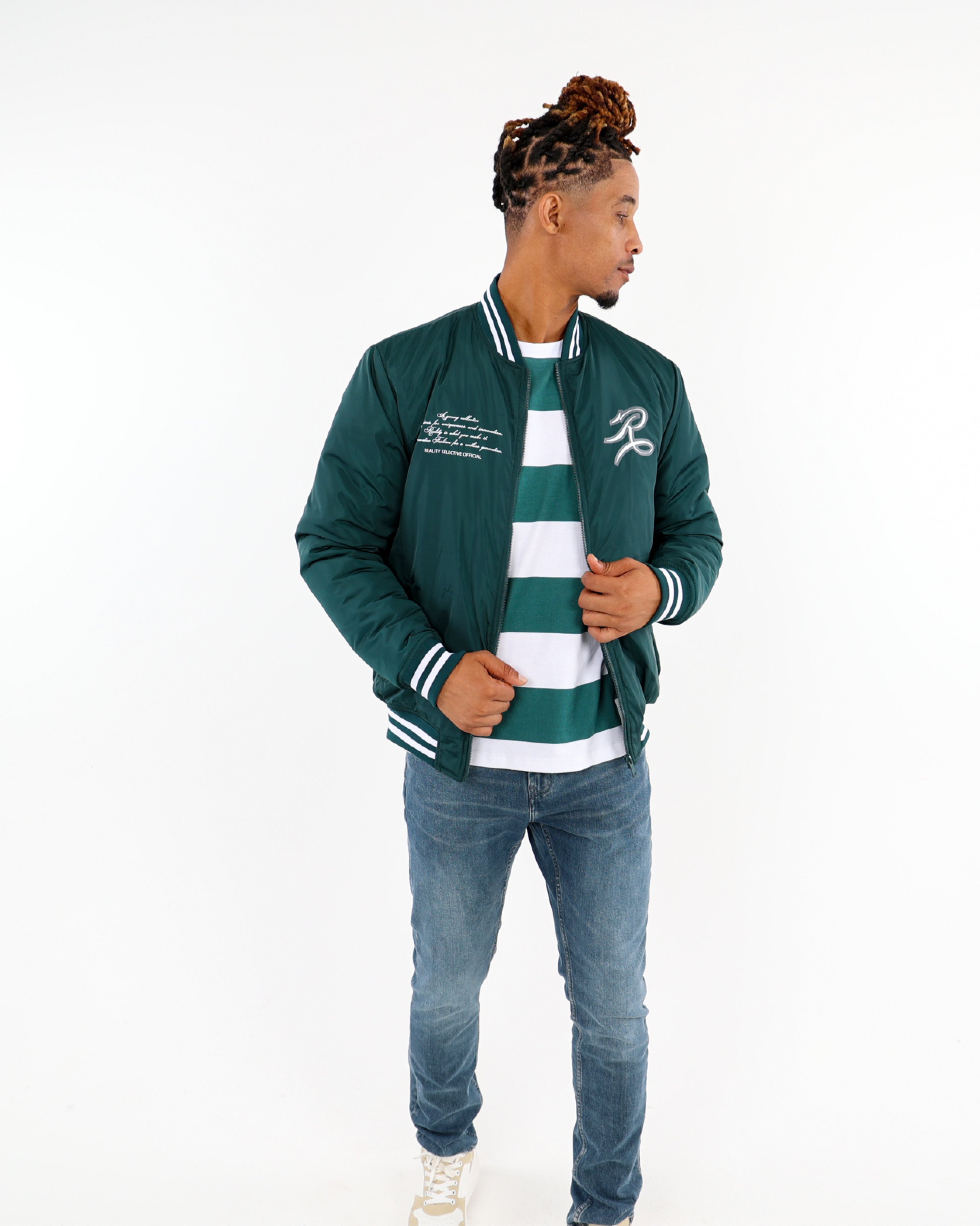 Reality Selected Bomber Jacket