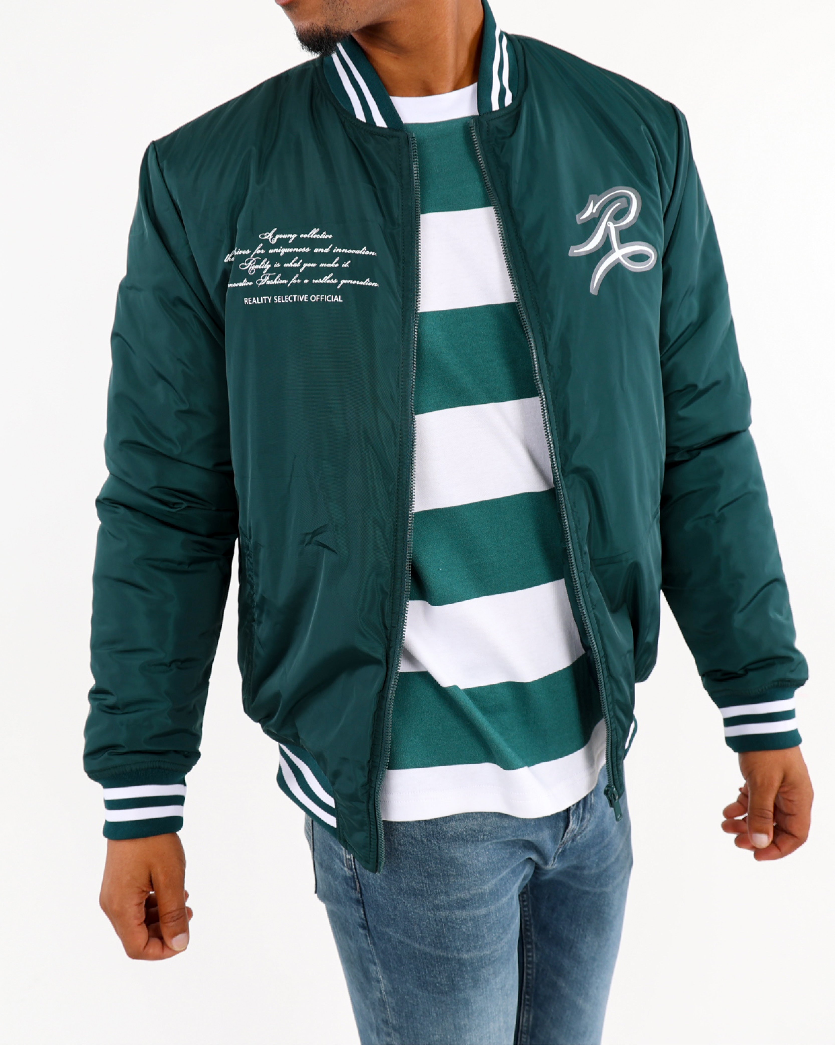 Reality Selected Bomber Jacket