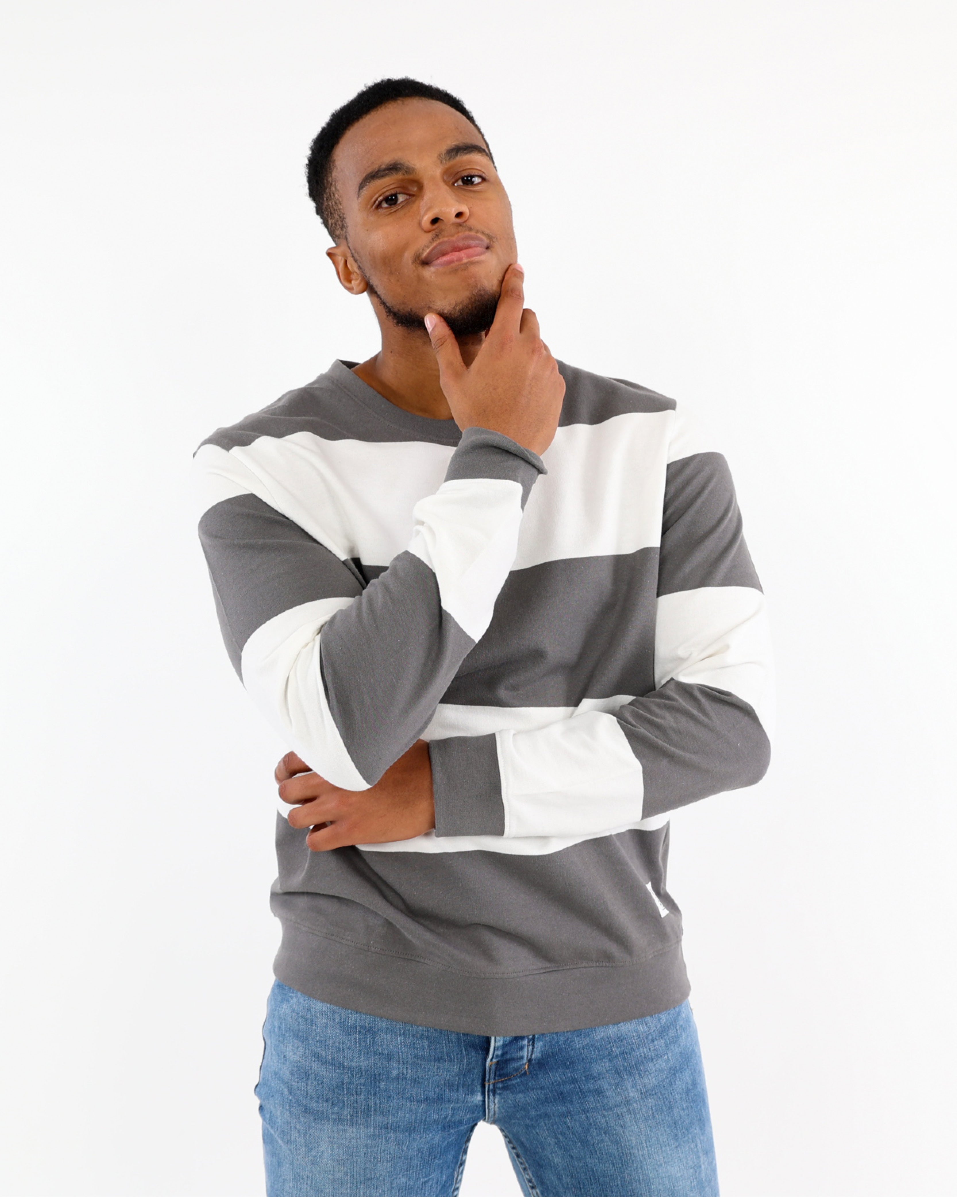 Striped Track Top