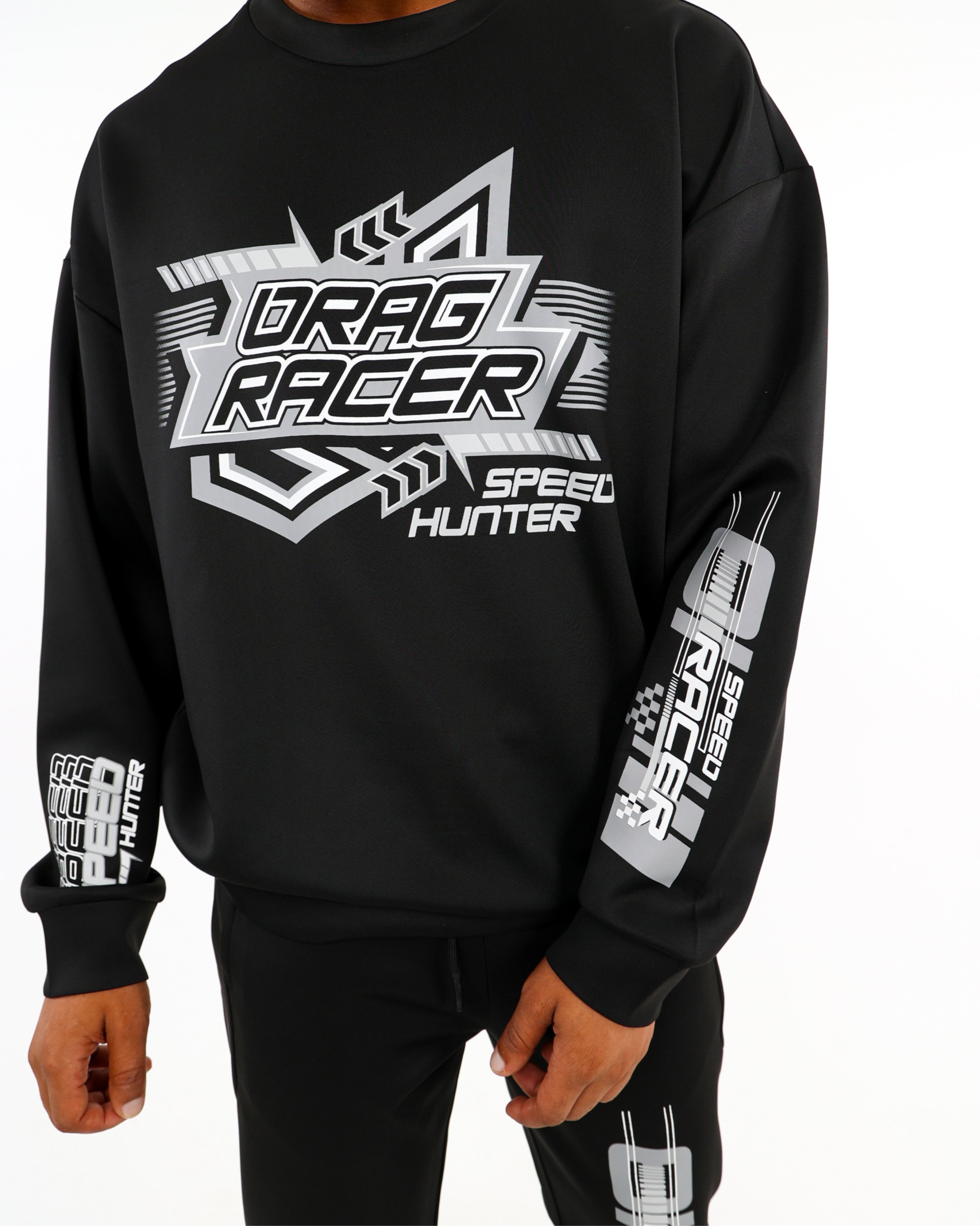 Drag Racing Graphic Active Top