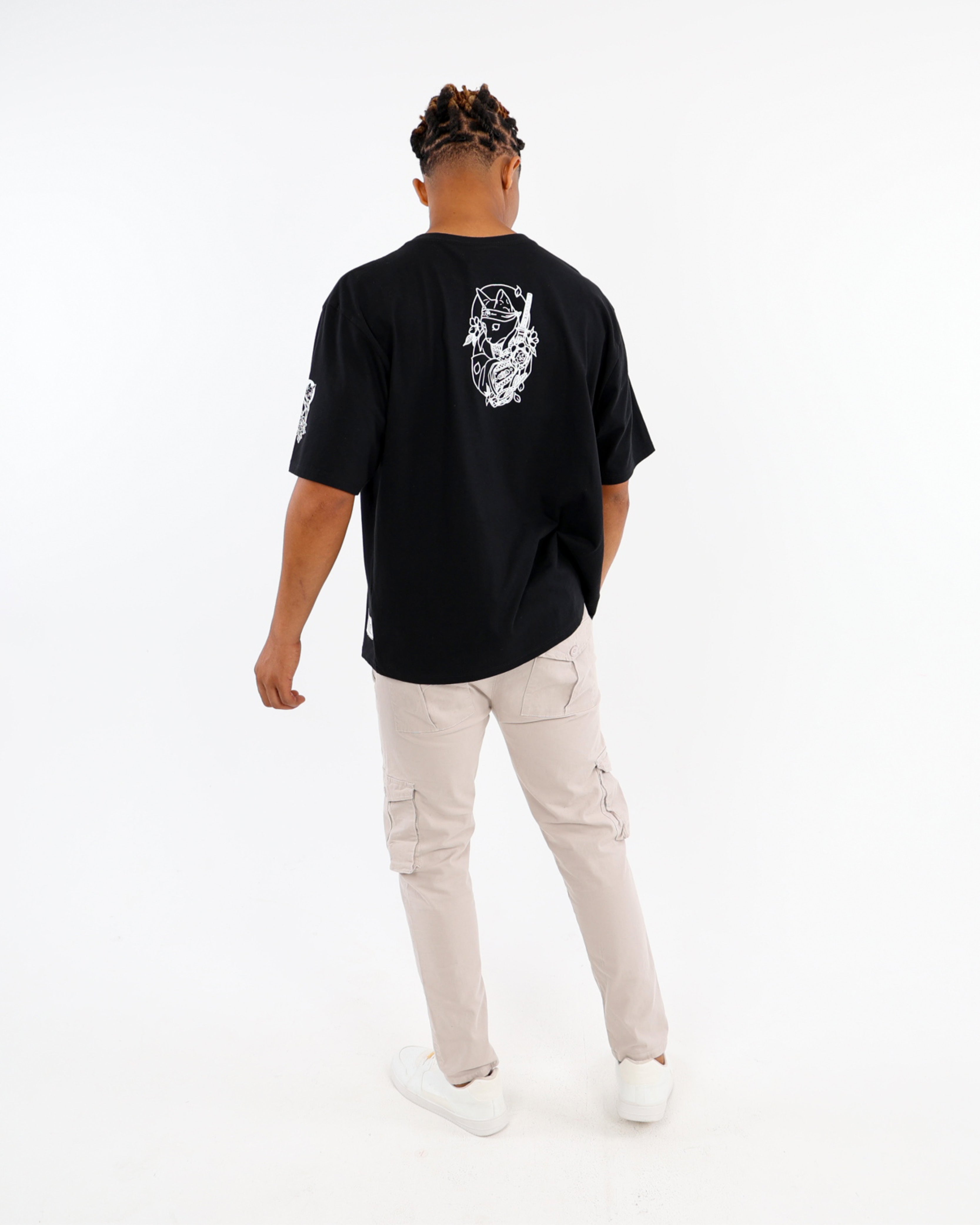 Kitteh Geisha Graphic T-Shirt