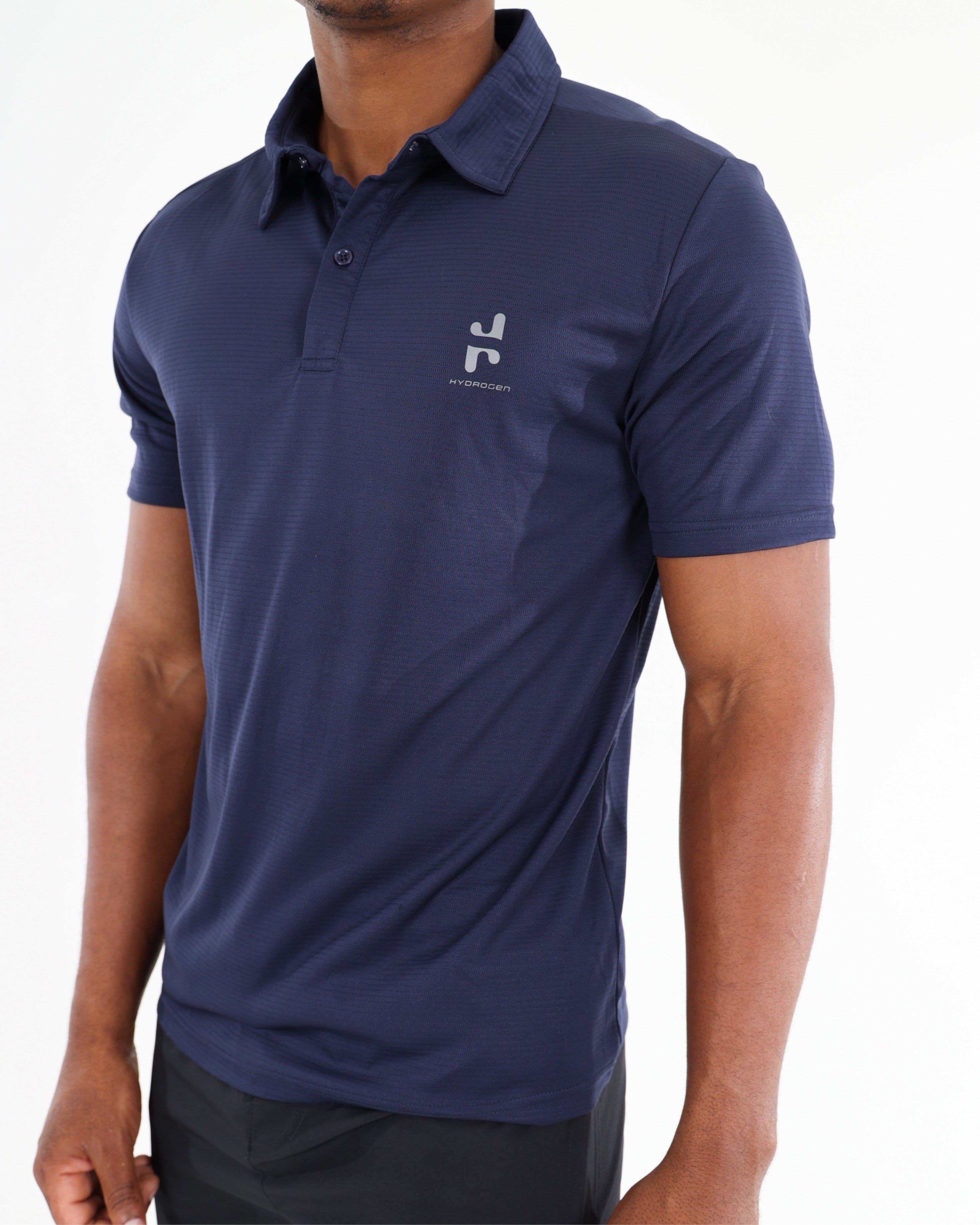 Navy Short Sleeve Active Golfer