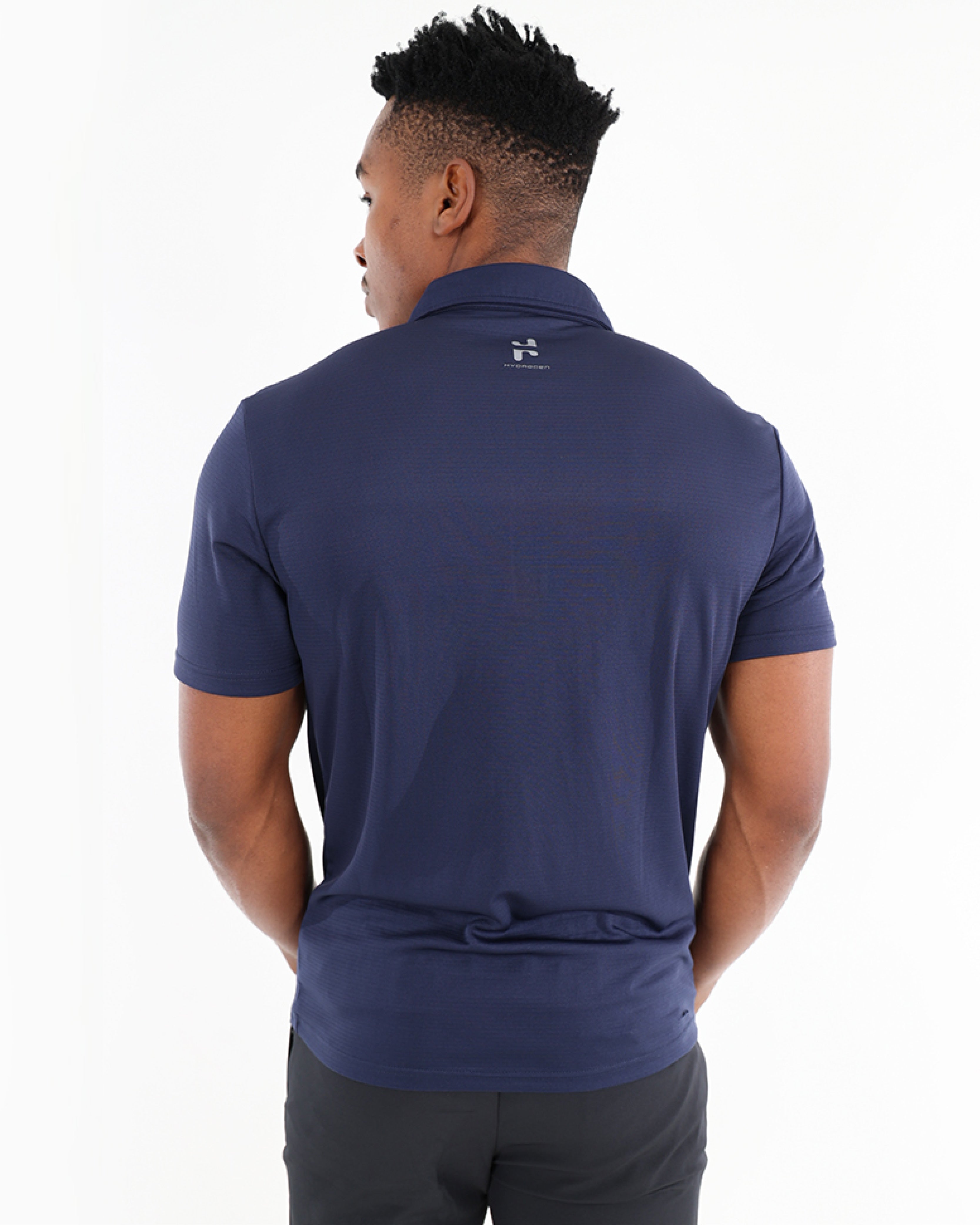 Navy Short Sleeve Active Golfer
