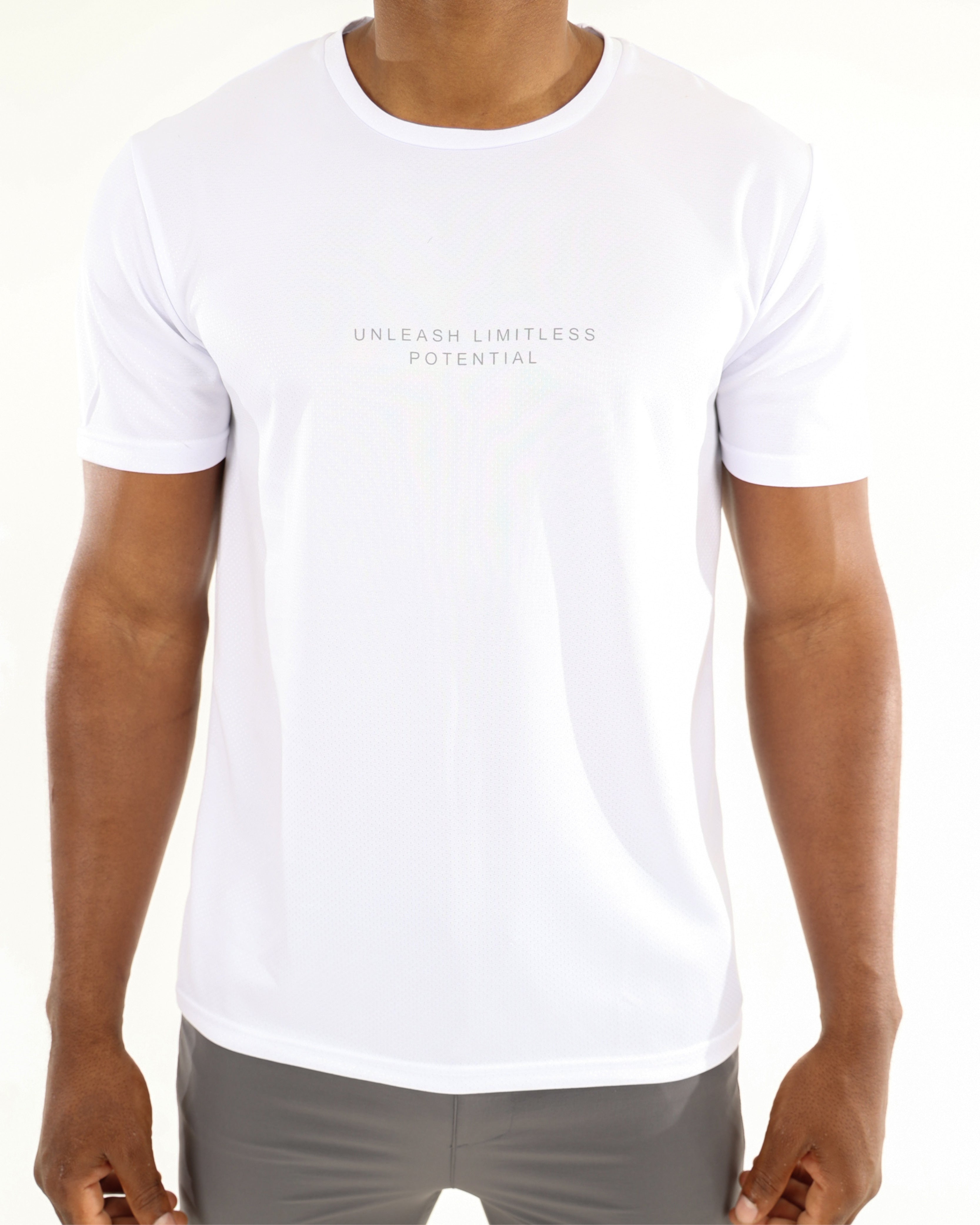 White Short Sleeve Active T-Shirt