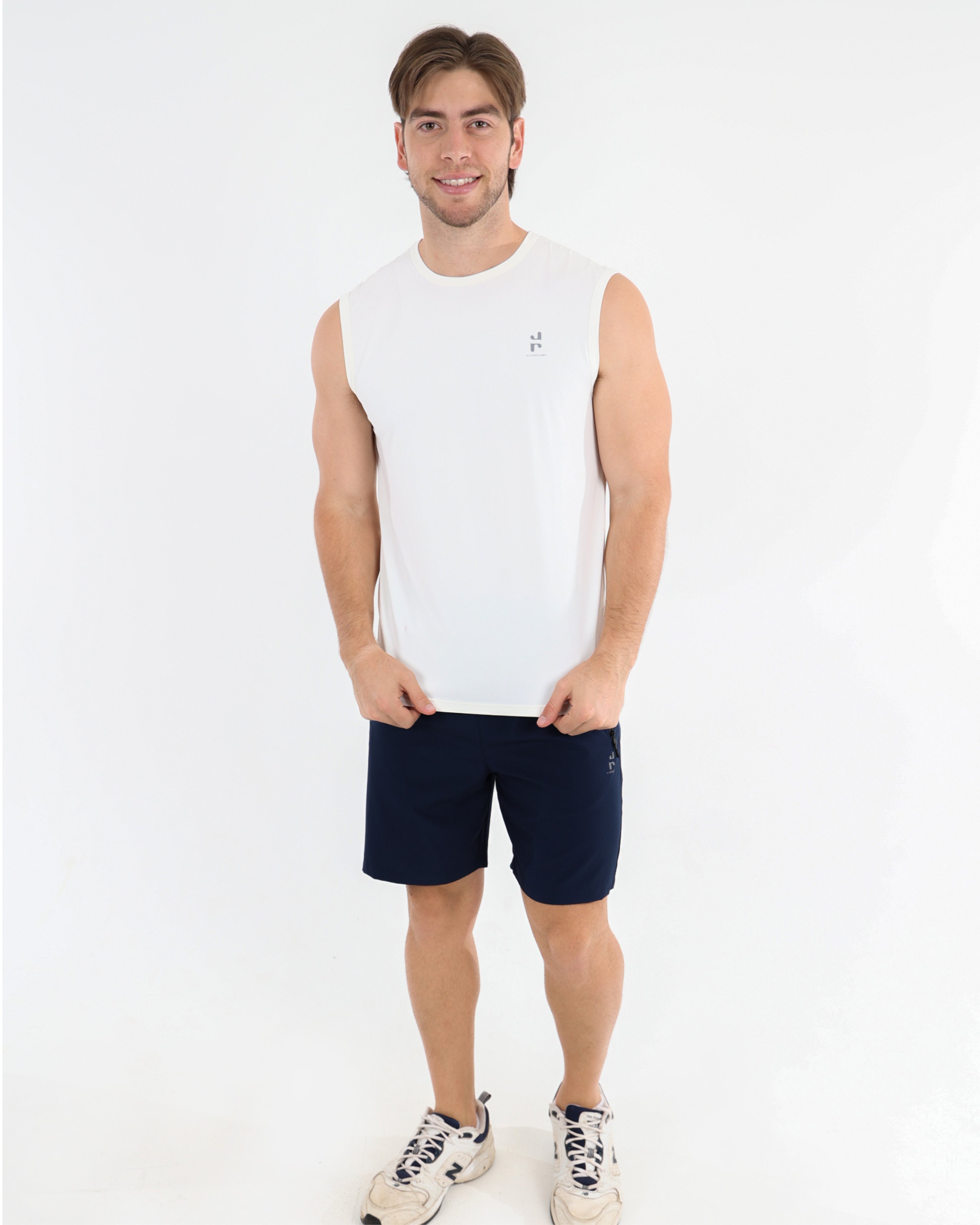 Sleeveless Active Muscle Hugger Vest
