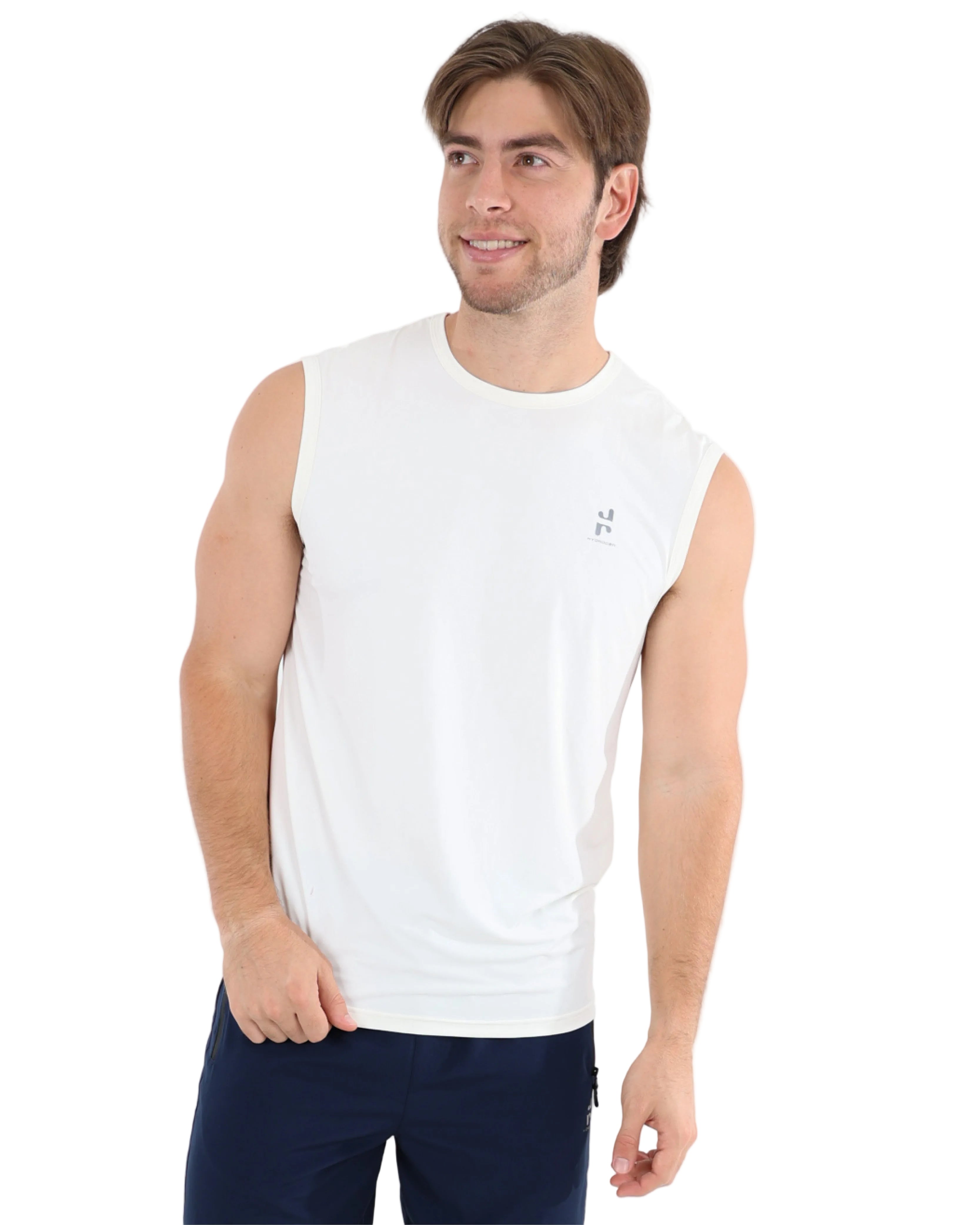 Sleeveless Active Muscle Hugger Vest