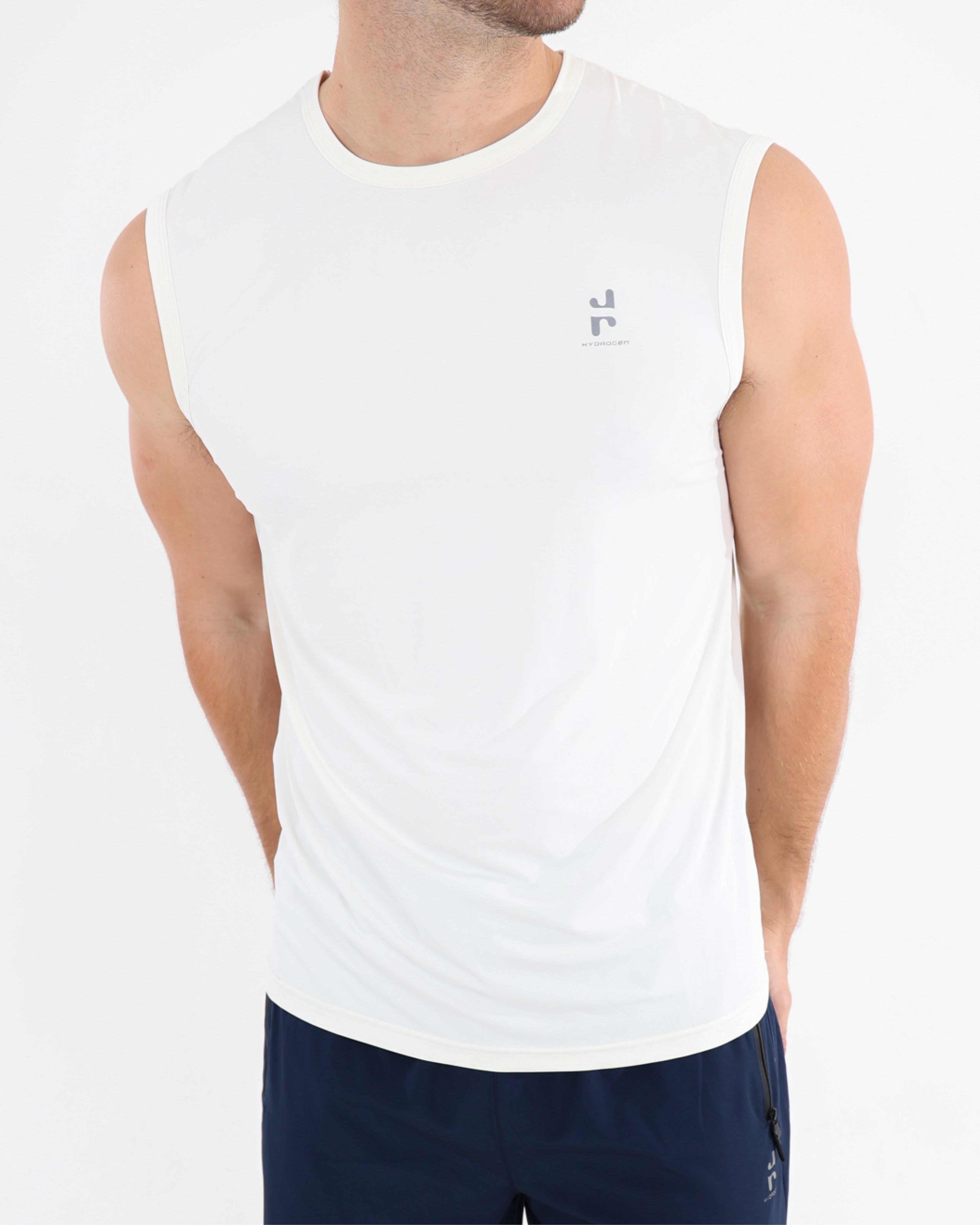 Sleeveless Active Muscle Hugger Vest