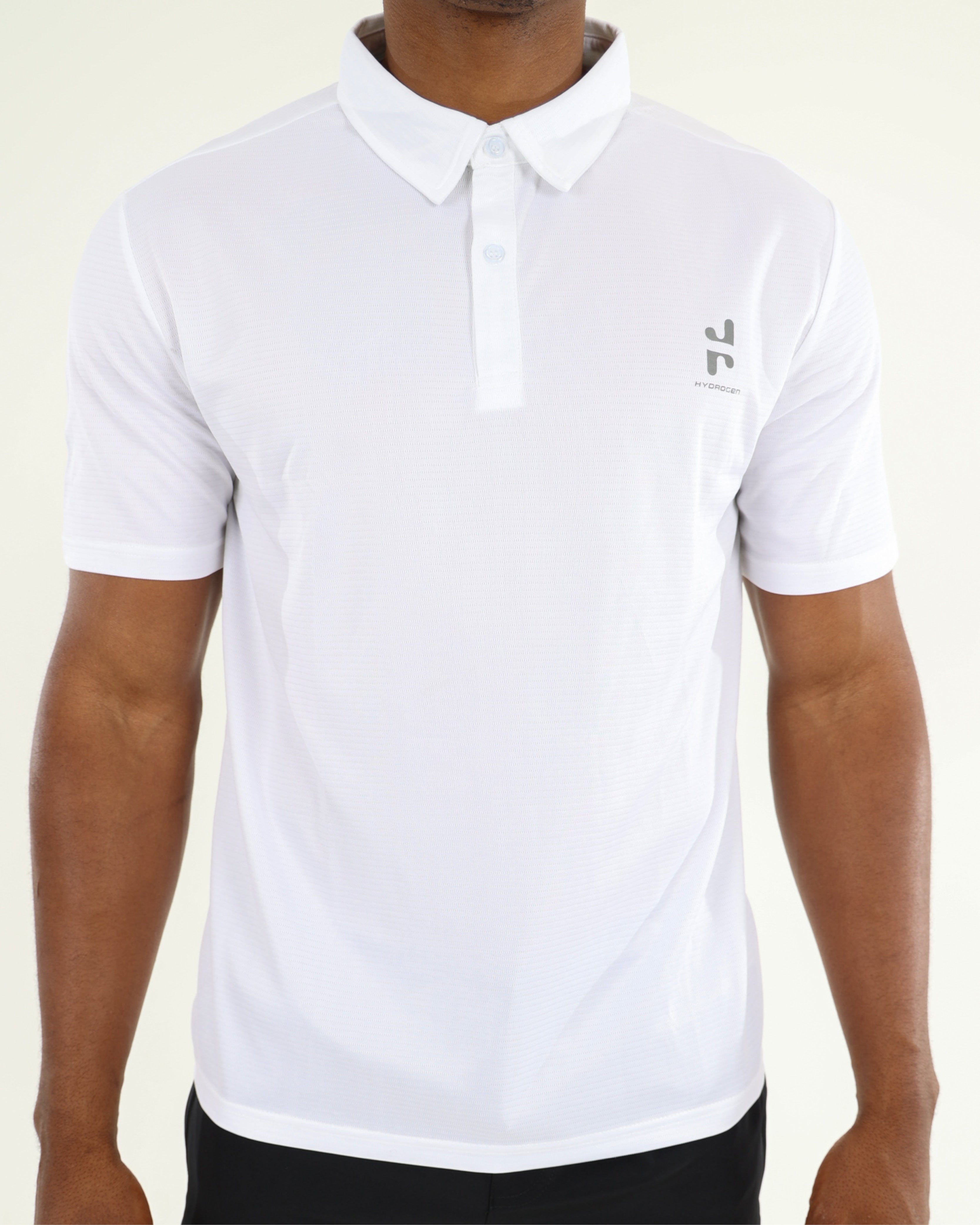 White Short Sleeve Active Golfer