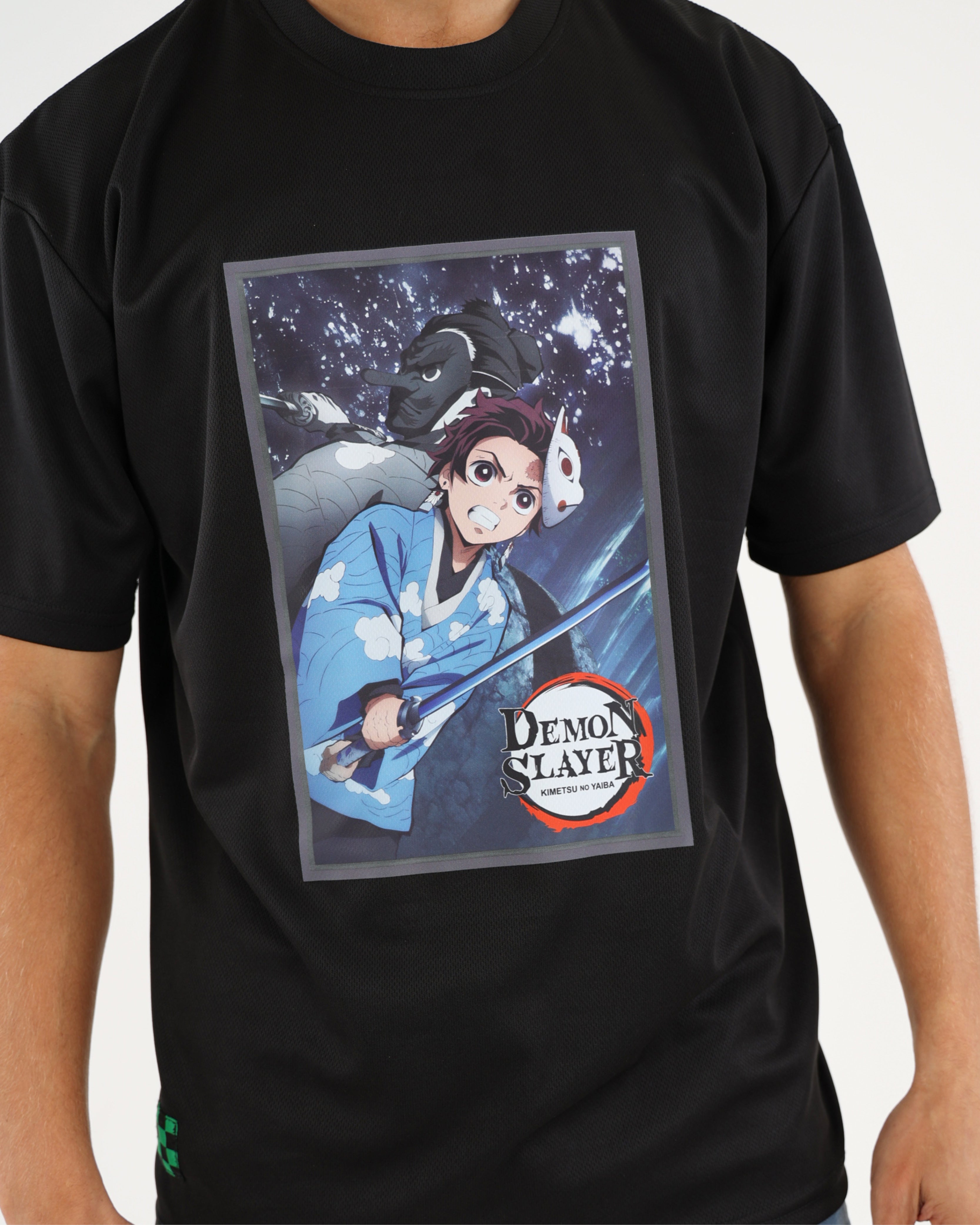 Demon Slayer Tanjiro T-Shirt + FREE Zenitsu Standee & Keyring