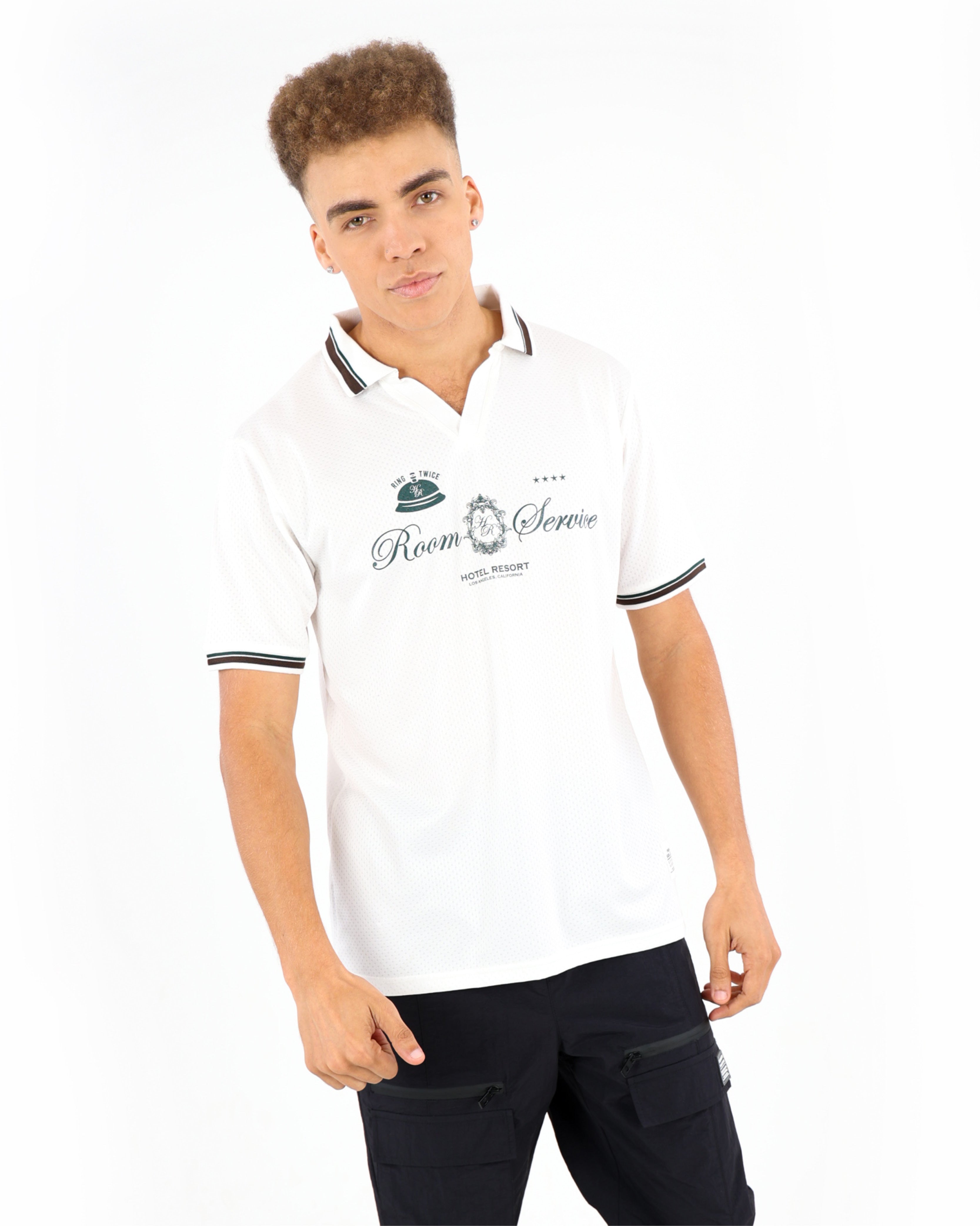 Short Sleeve "Room Service" Golfer