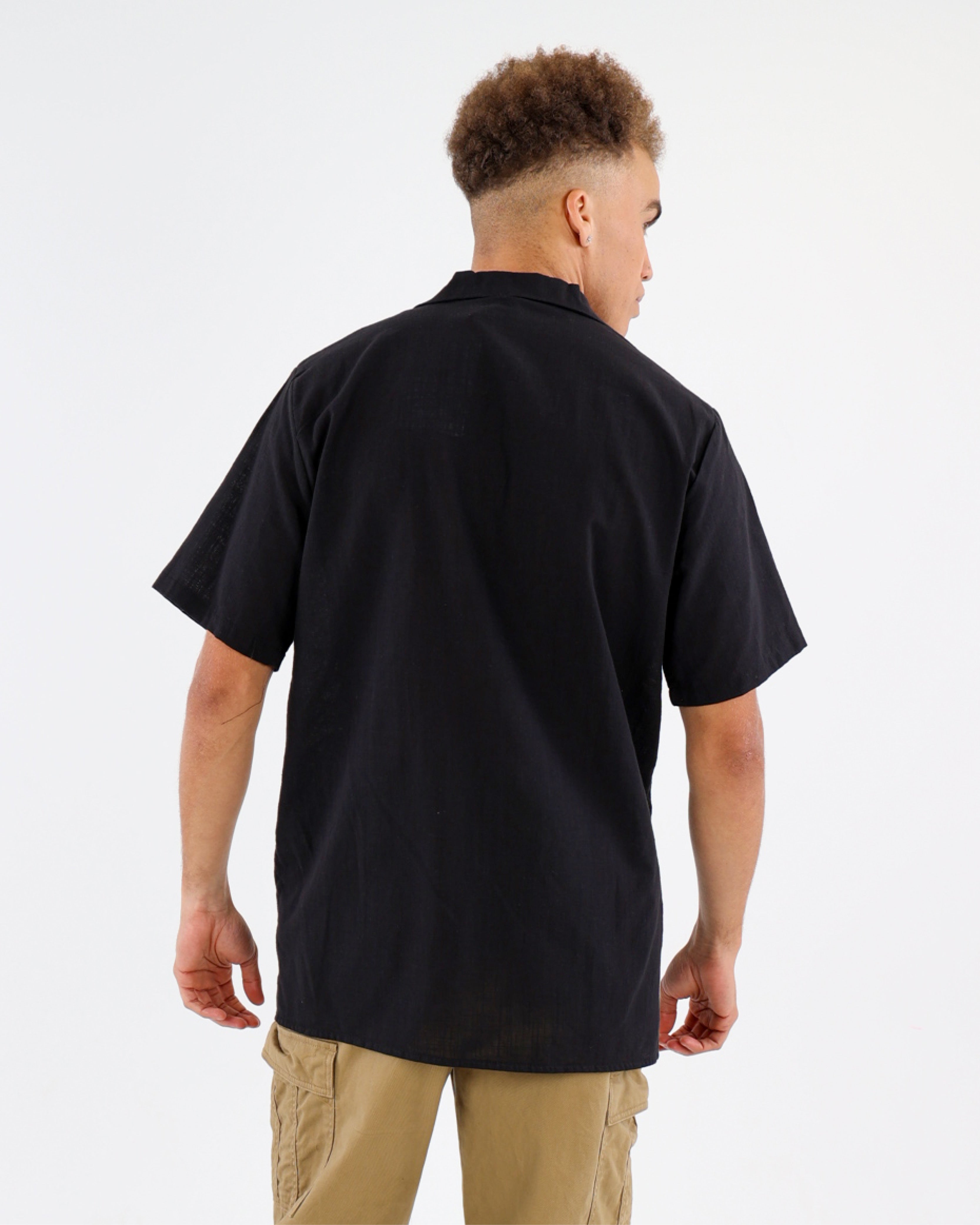 Short Sleeve Floral Printed Shirt