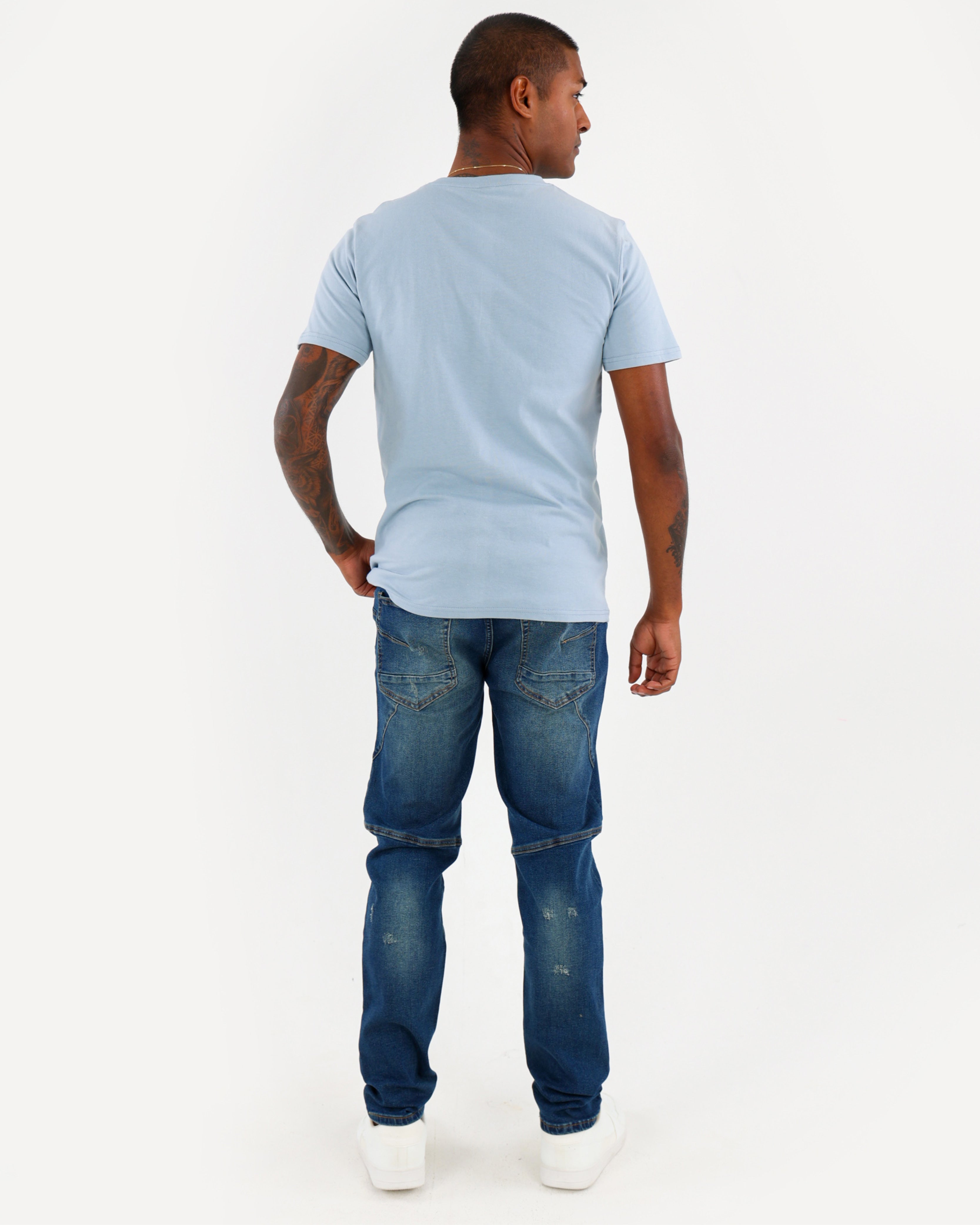 Slim Tapered Fit Dark Indigo Jeans