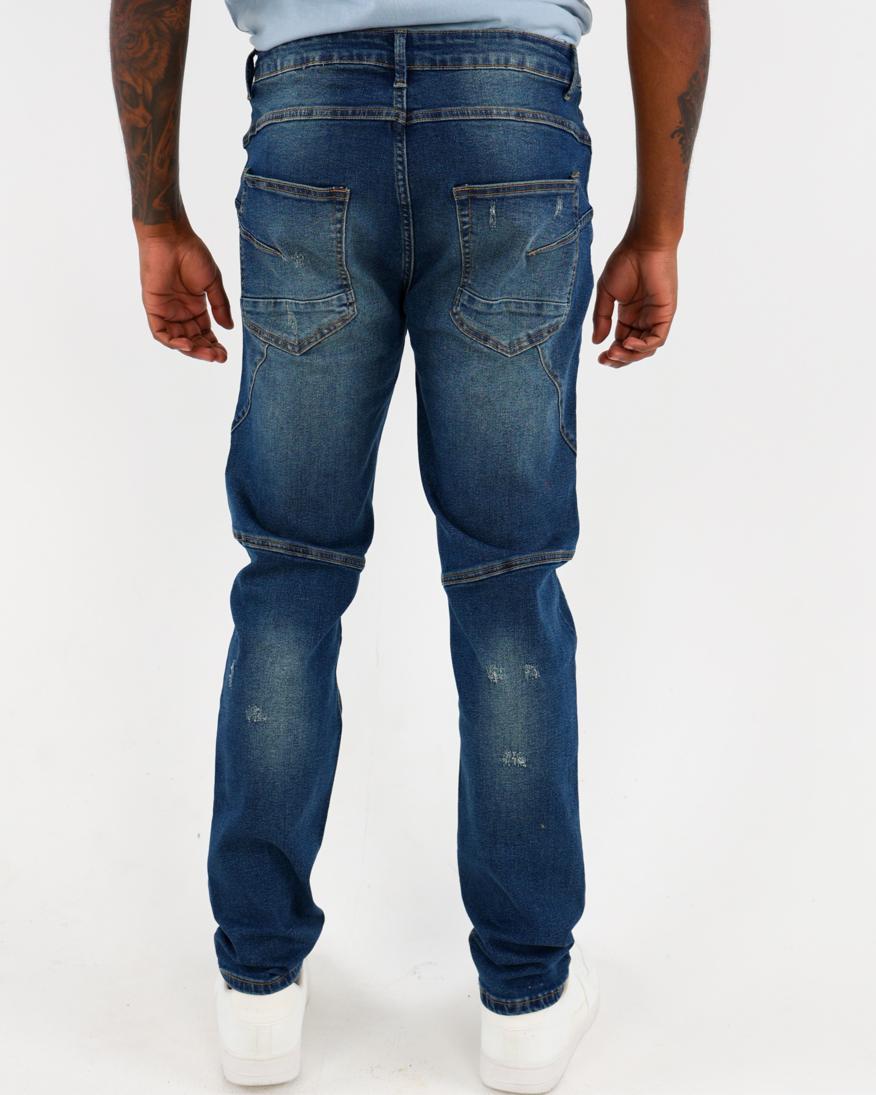 Slim Tapered Fit Dark Indigo Jeans