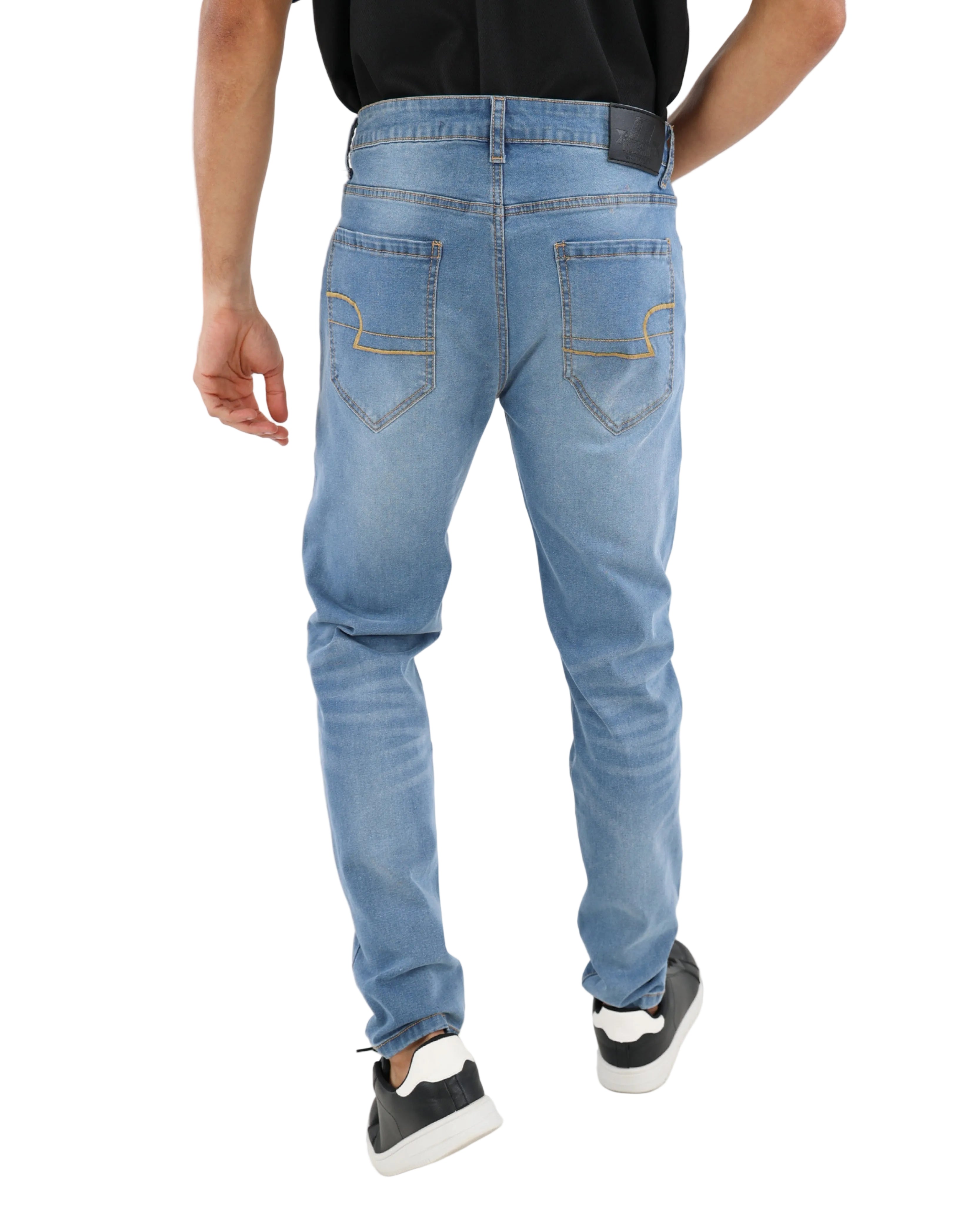 Light Indigo Slim Fit Denim Jeans