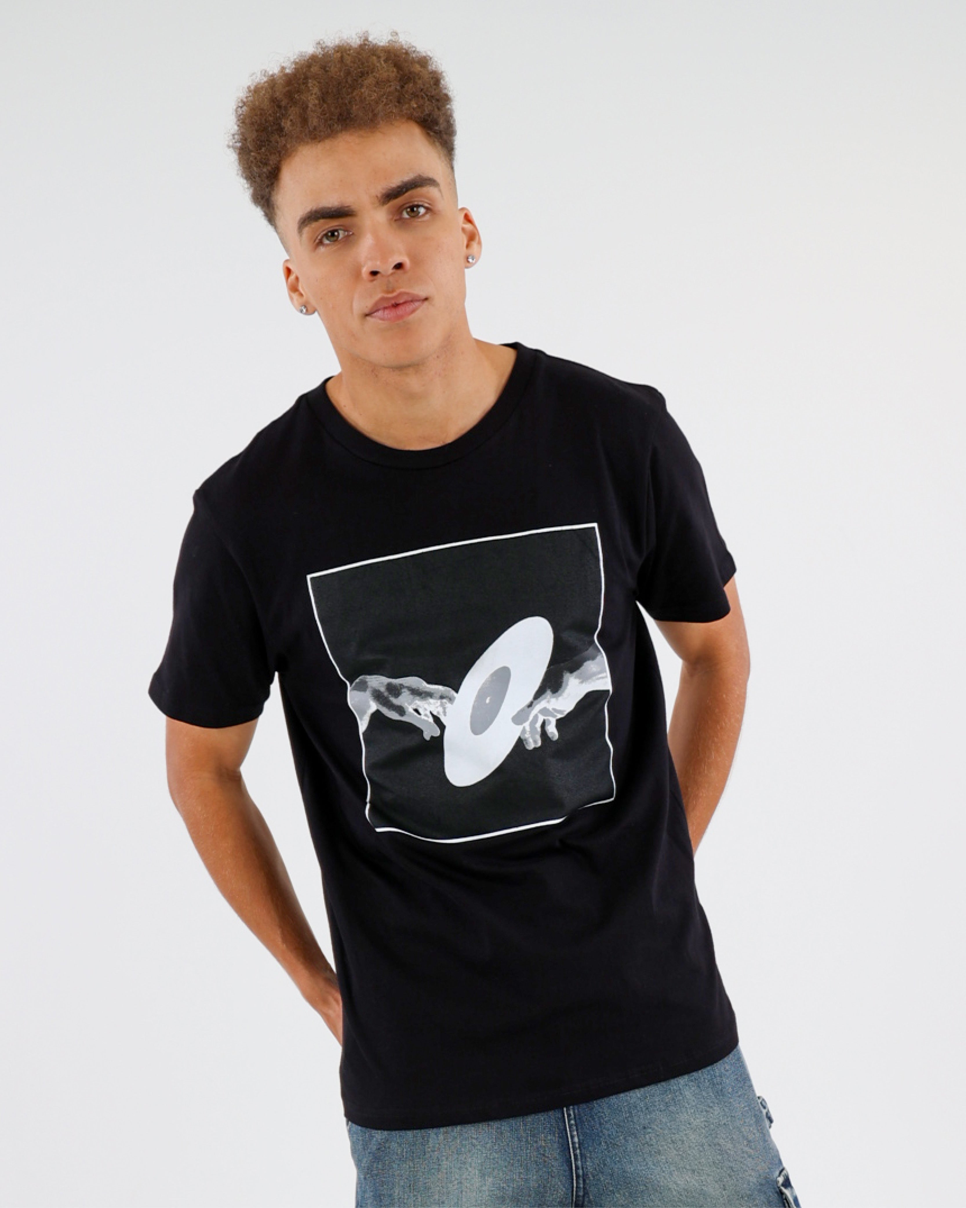 Vinyl Graphic Short Sleeve T-Shirt