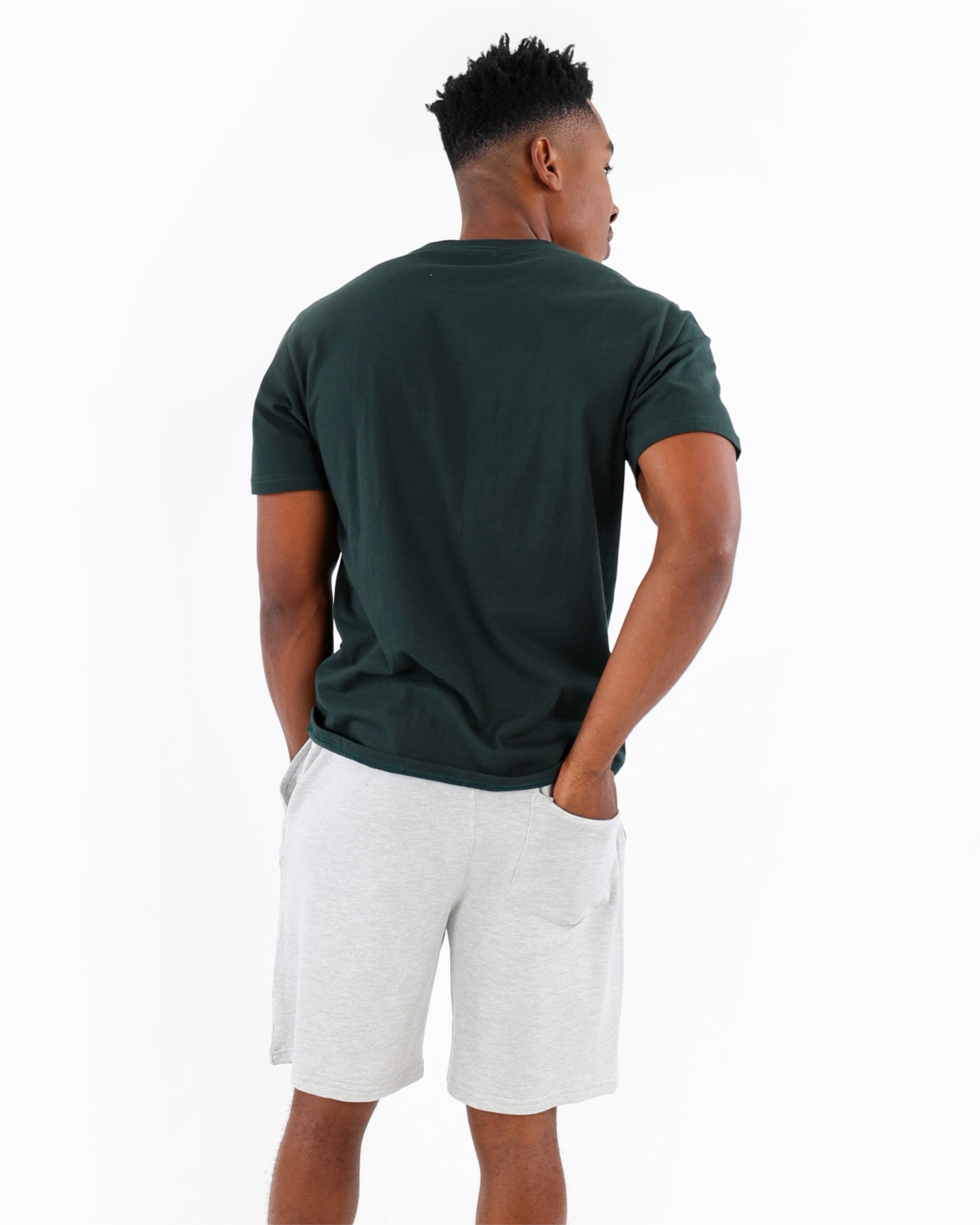 Relaxed Fit Fleece Jogger Short
