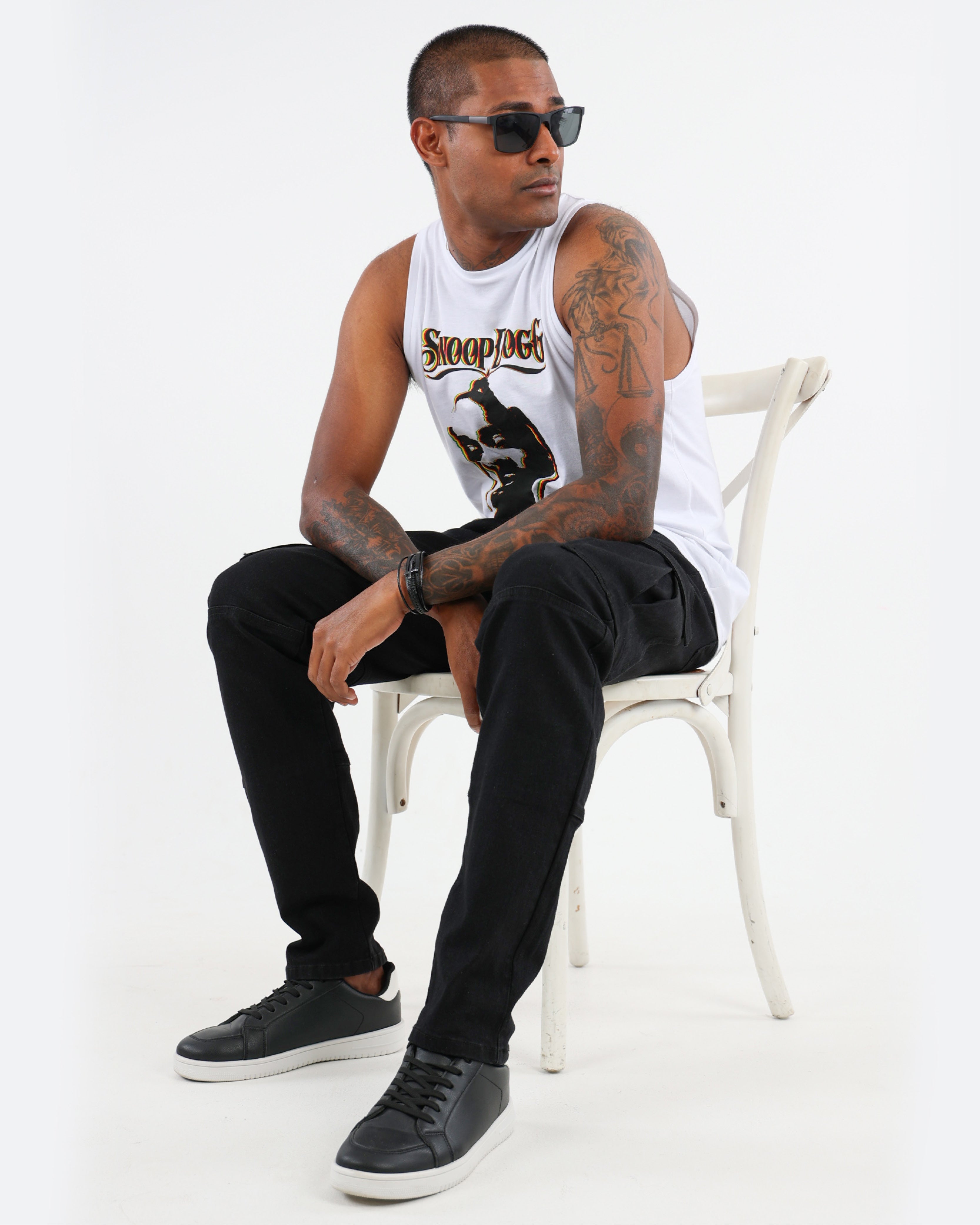 Snoop Dogg Graphic Print Vest