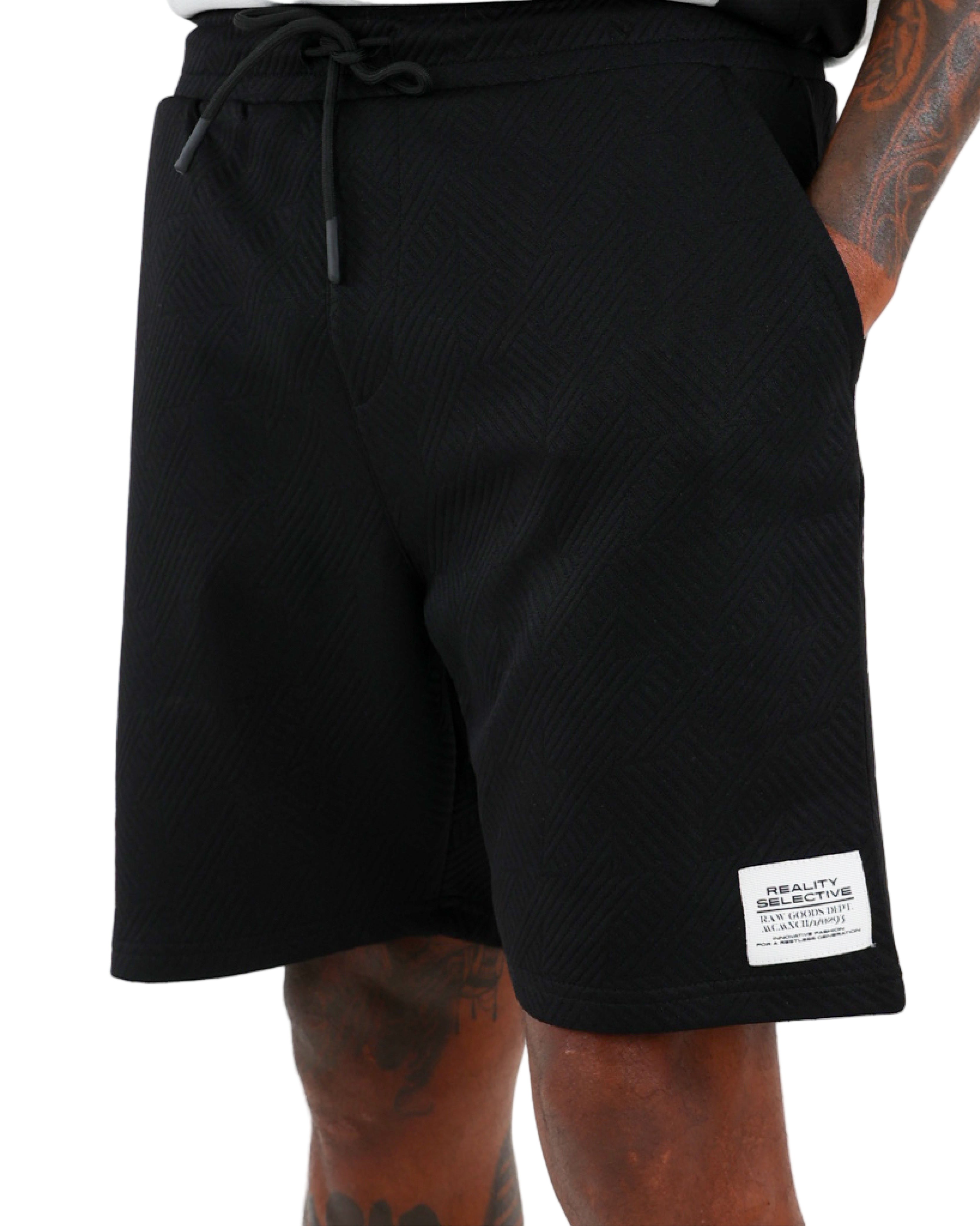 Textured Jogger Shorts