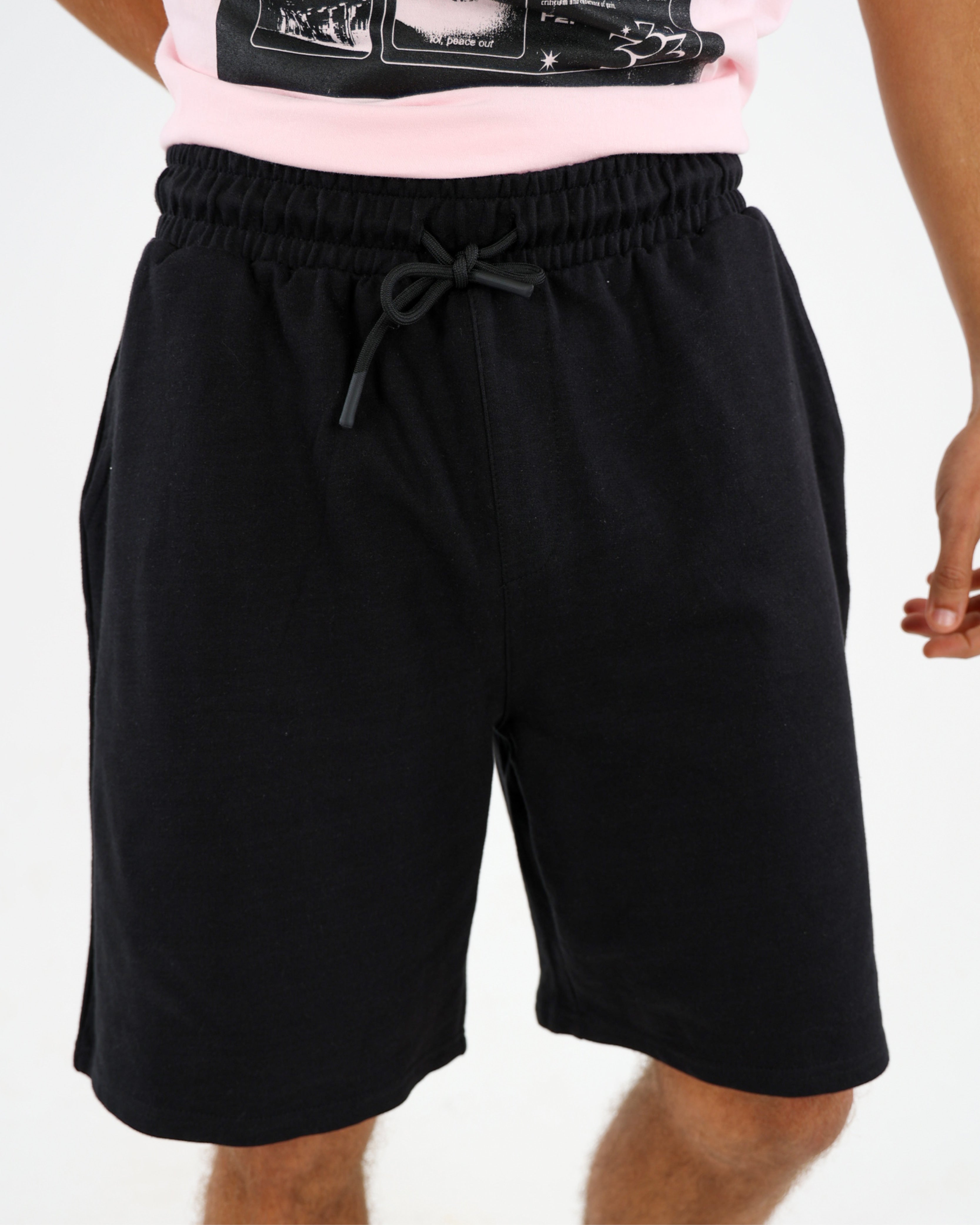 Relaxed Fit Fleece Jogger Short